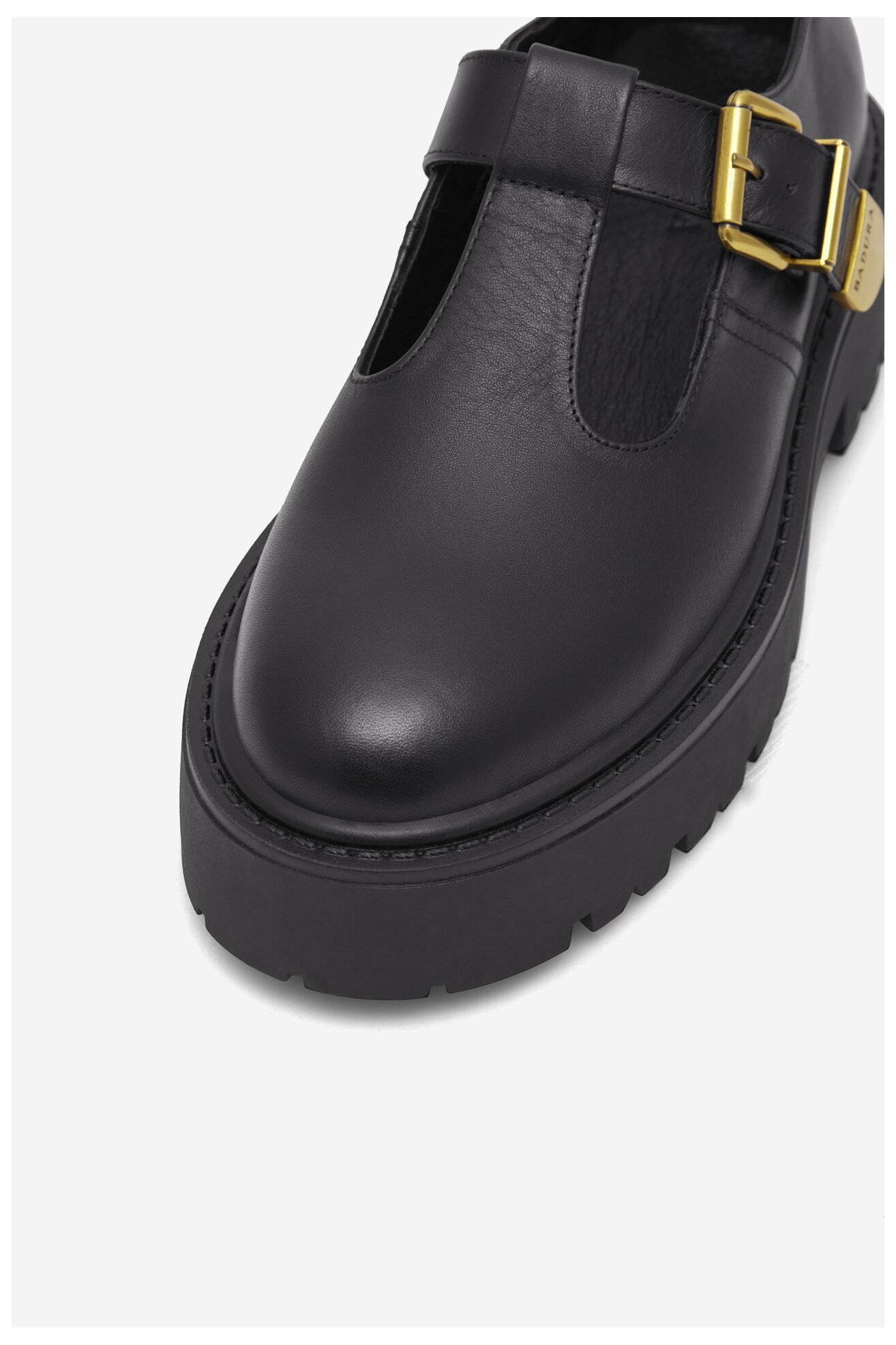 Półbuty Badura BENEDICTE-01 Czarny