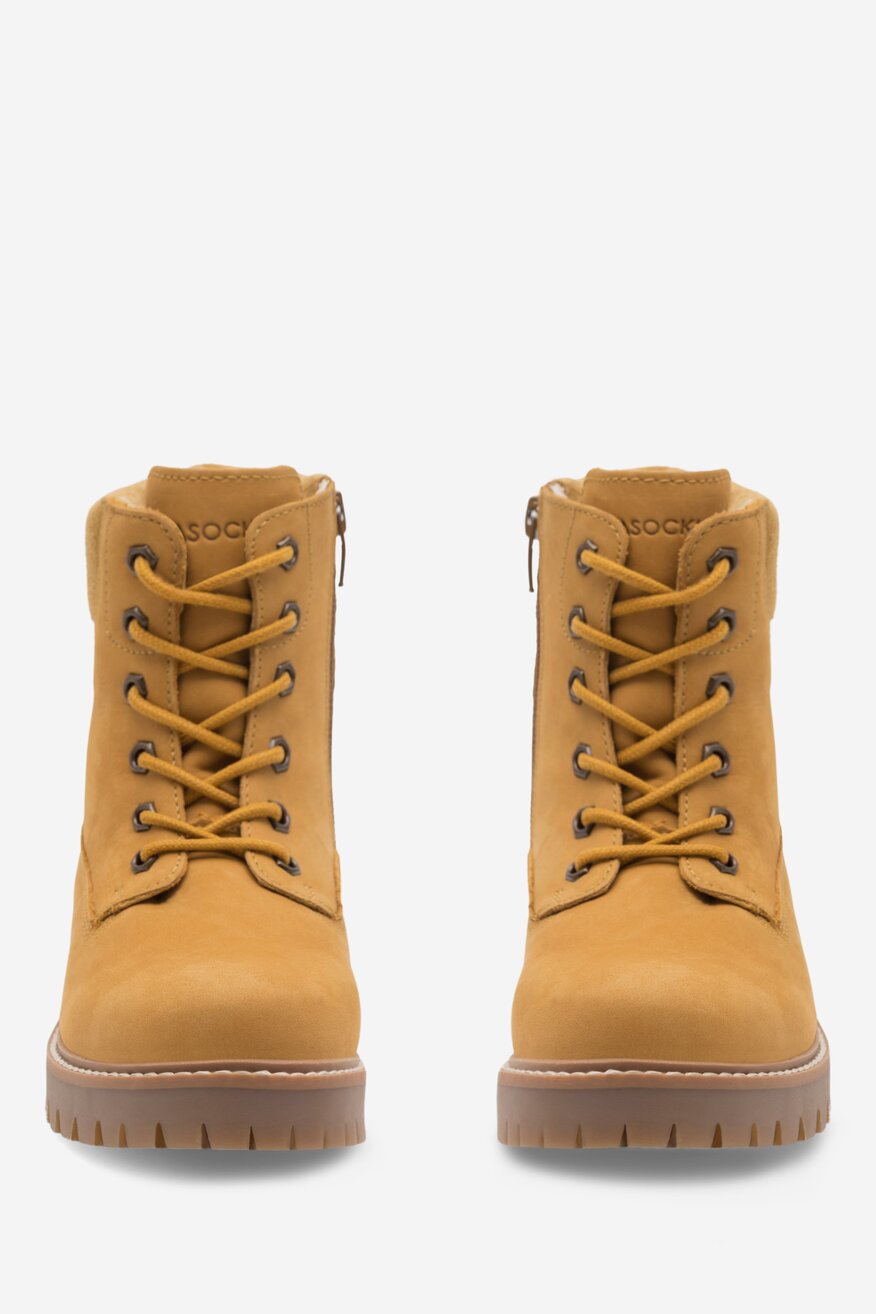 Šněrovací vyšší obuv Lasocki Young CAMEL - 5905588139232