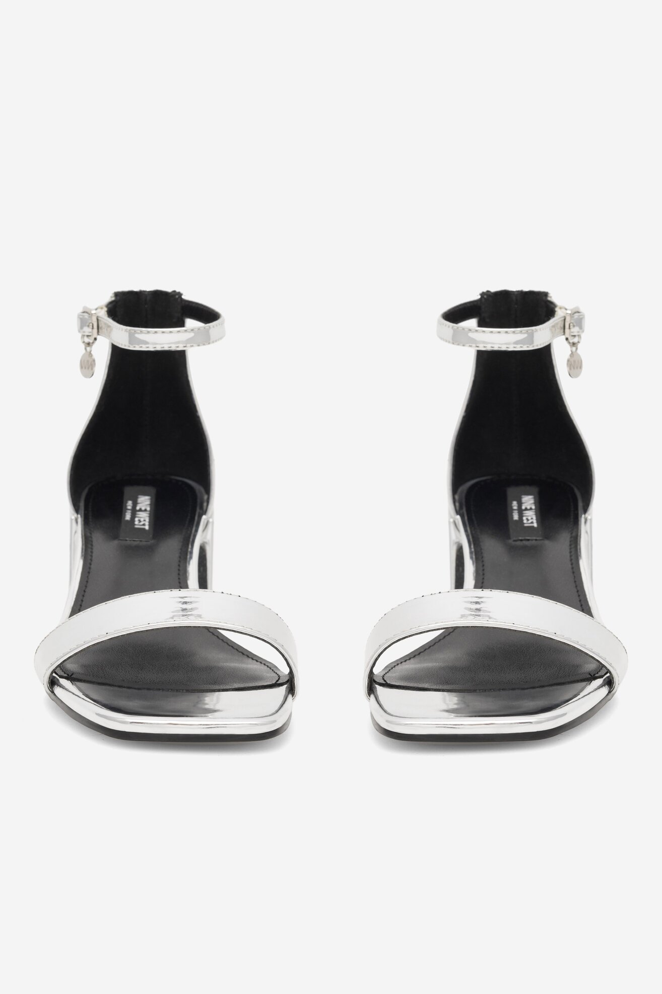 Sandały NINE WEST ERMINA FF-2308 Srebrny