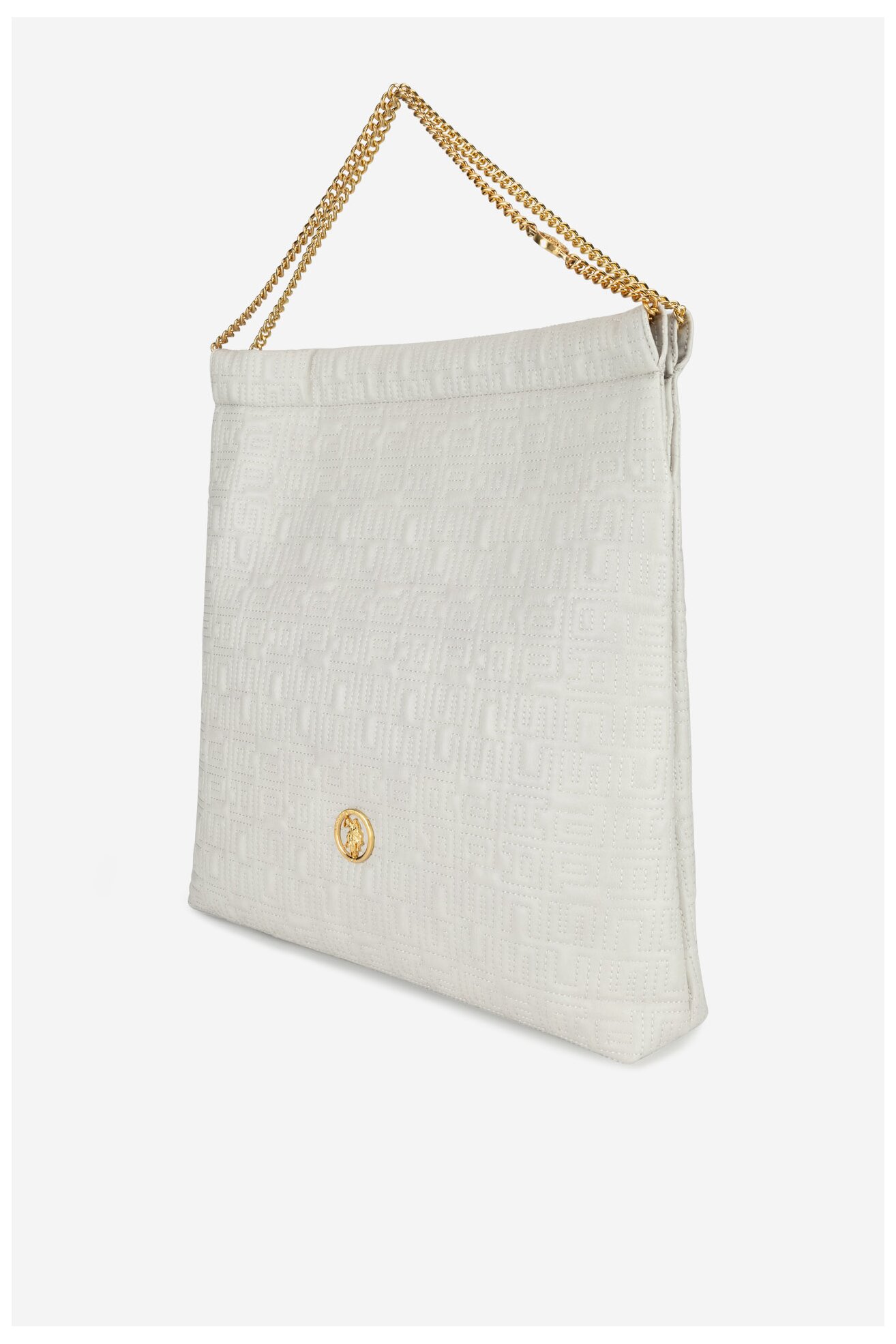 Дамска чанта U.S. POLO ASSN. BIUXT8405WVP СЛОНОВА КОСТ