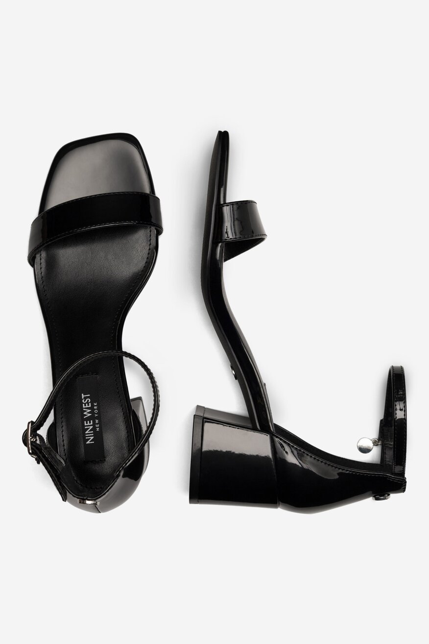 Sandály NINE WEST ČERNÁ - 5905588146117