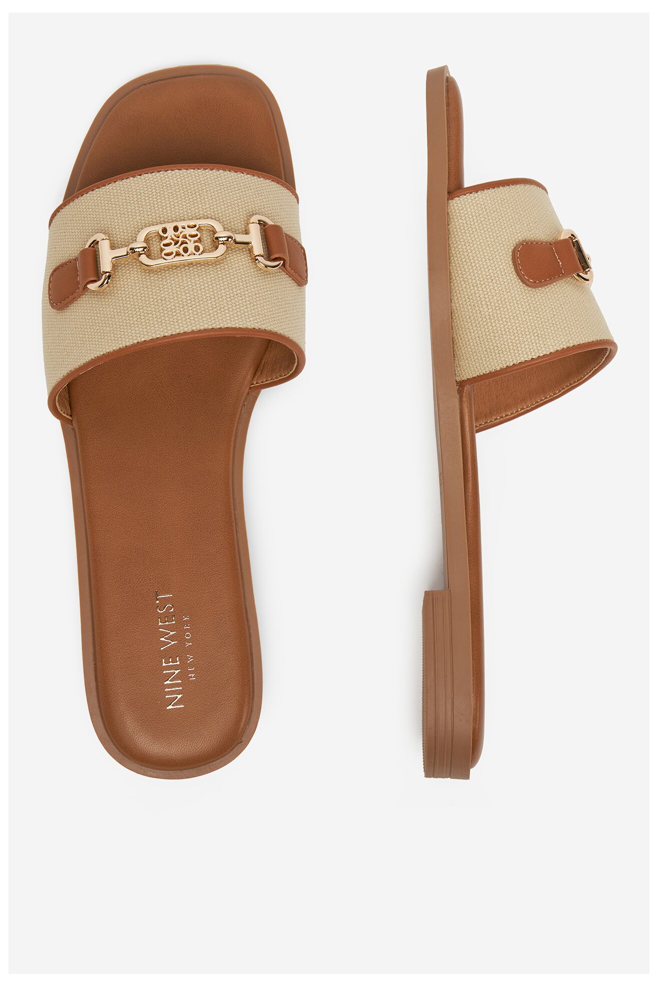 Șlapi NINE WEST 678322-84 BEJ