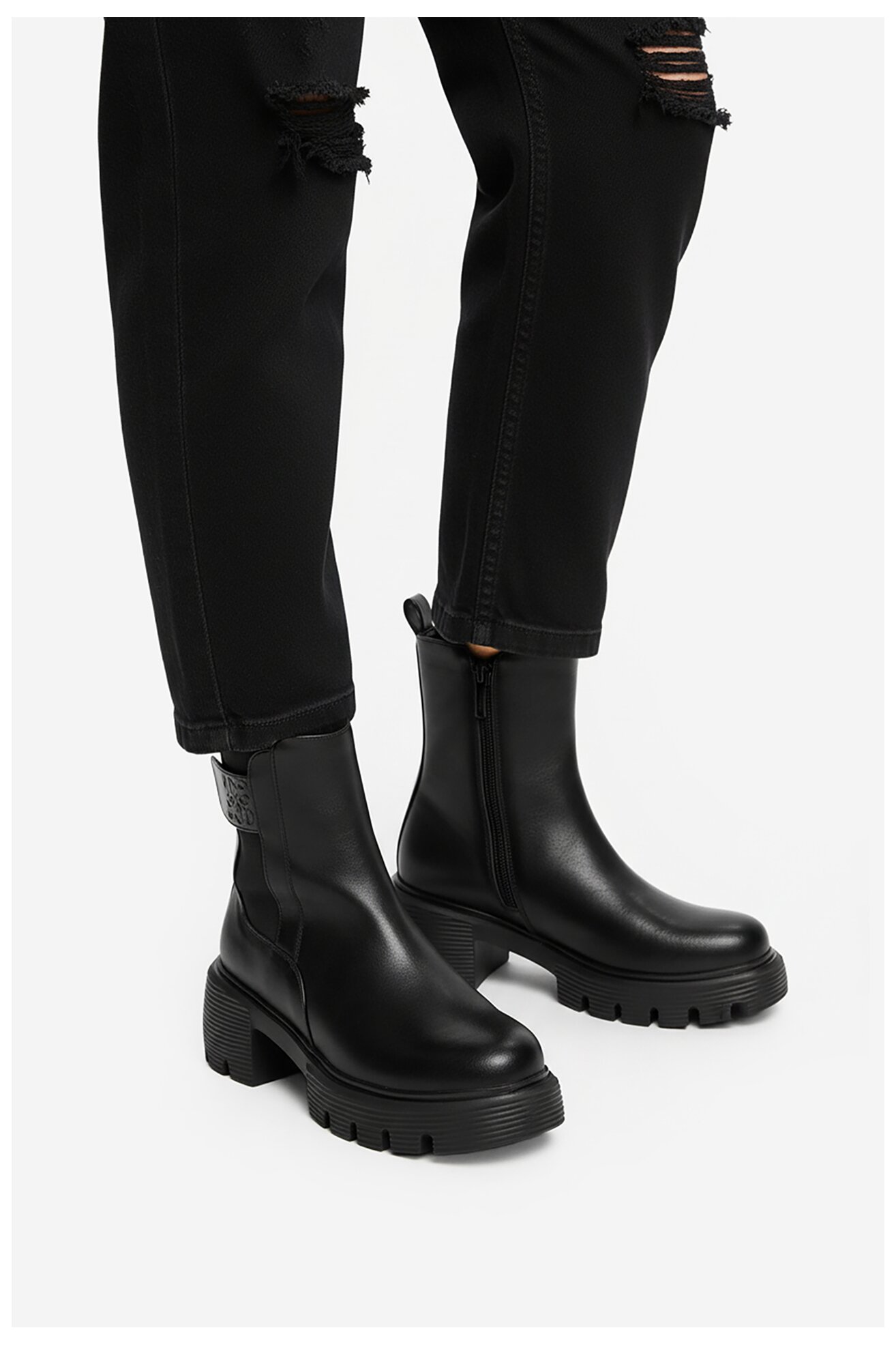 Botki NINE WEST CEO-FARIDA-01 Czarny