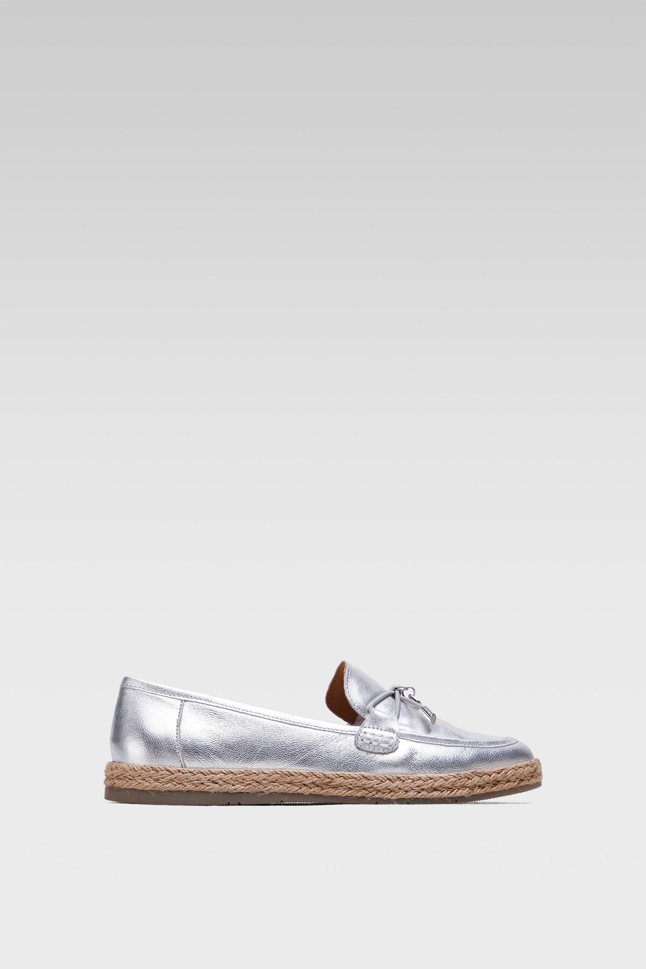 Espadrile Lasocki WI16-SPAROW-07 SREBRNA