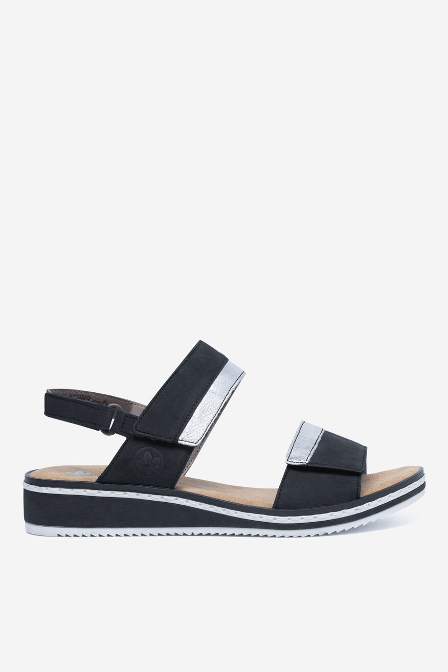 
                Szandál Rieker FEKETE - 2230056150314