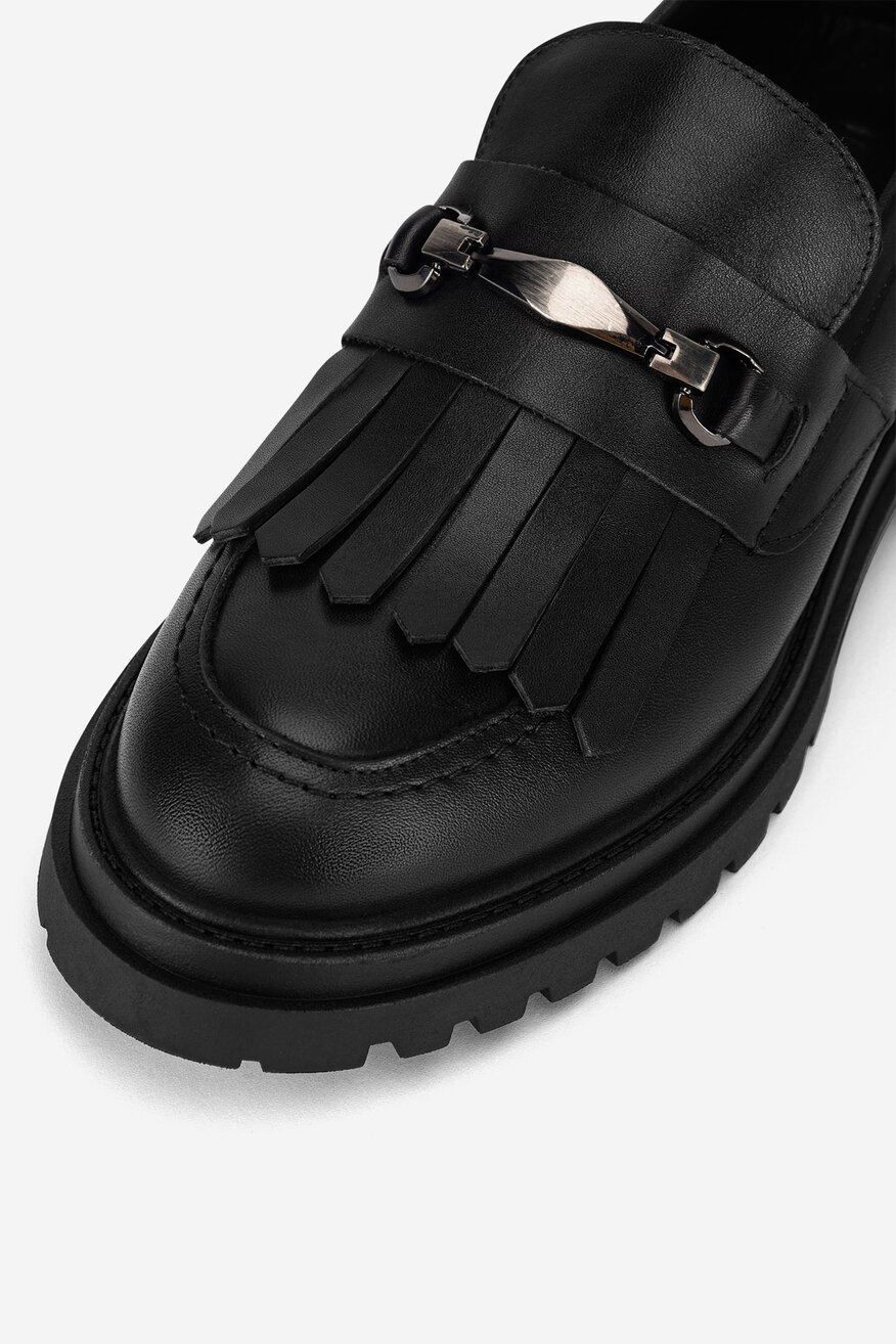 Gino Rossi - Loafersy skórzane - 5905588818151