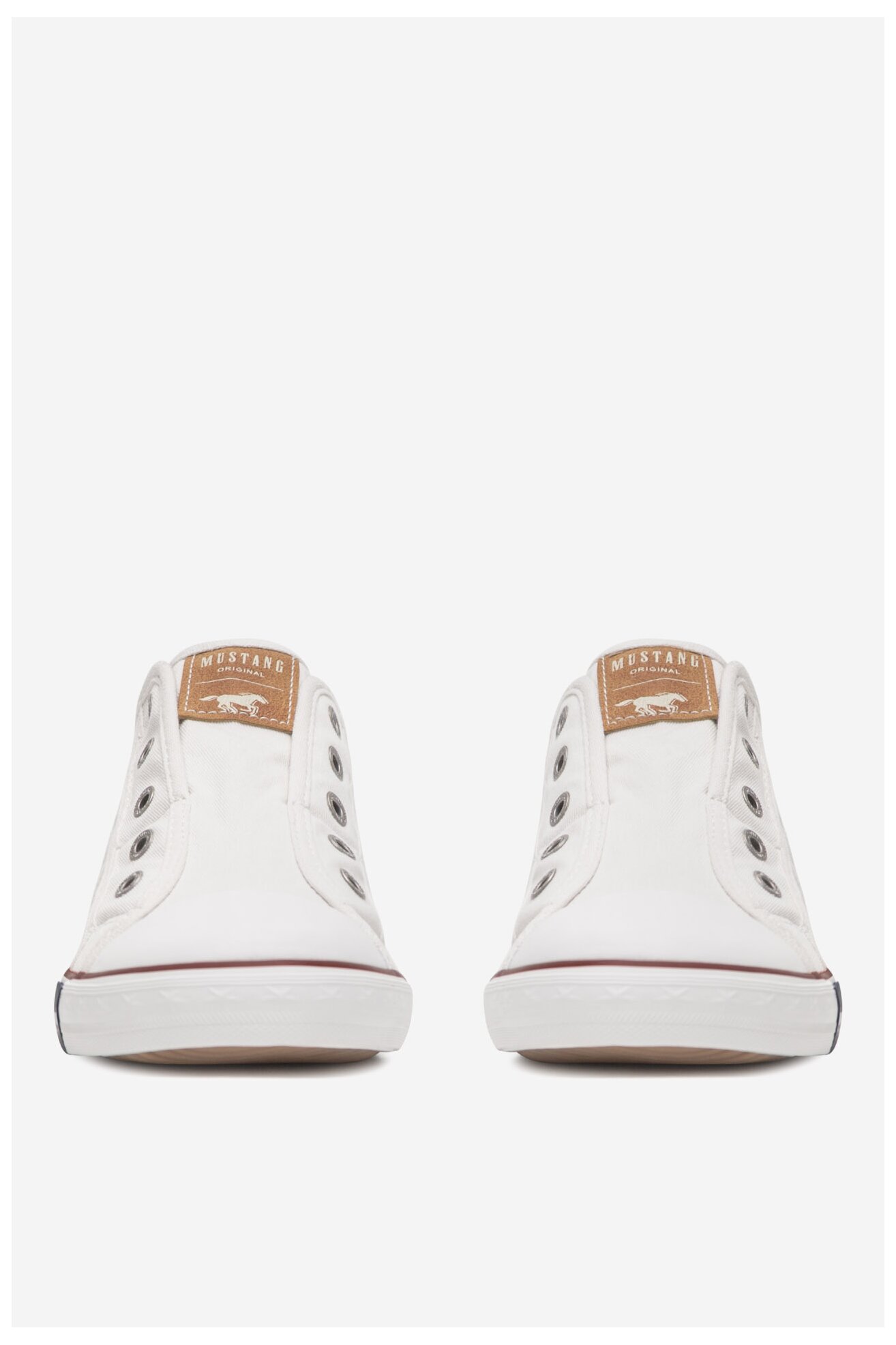 Pantofi pânză Mustang 1099-409 ALB