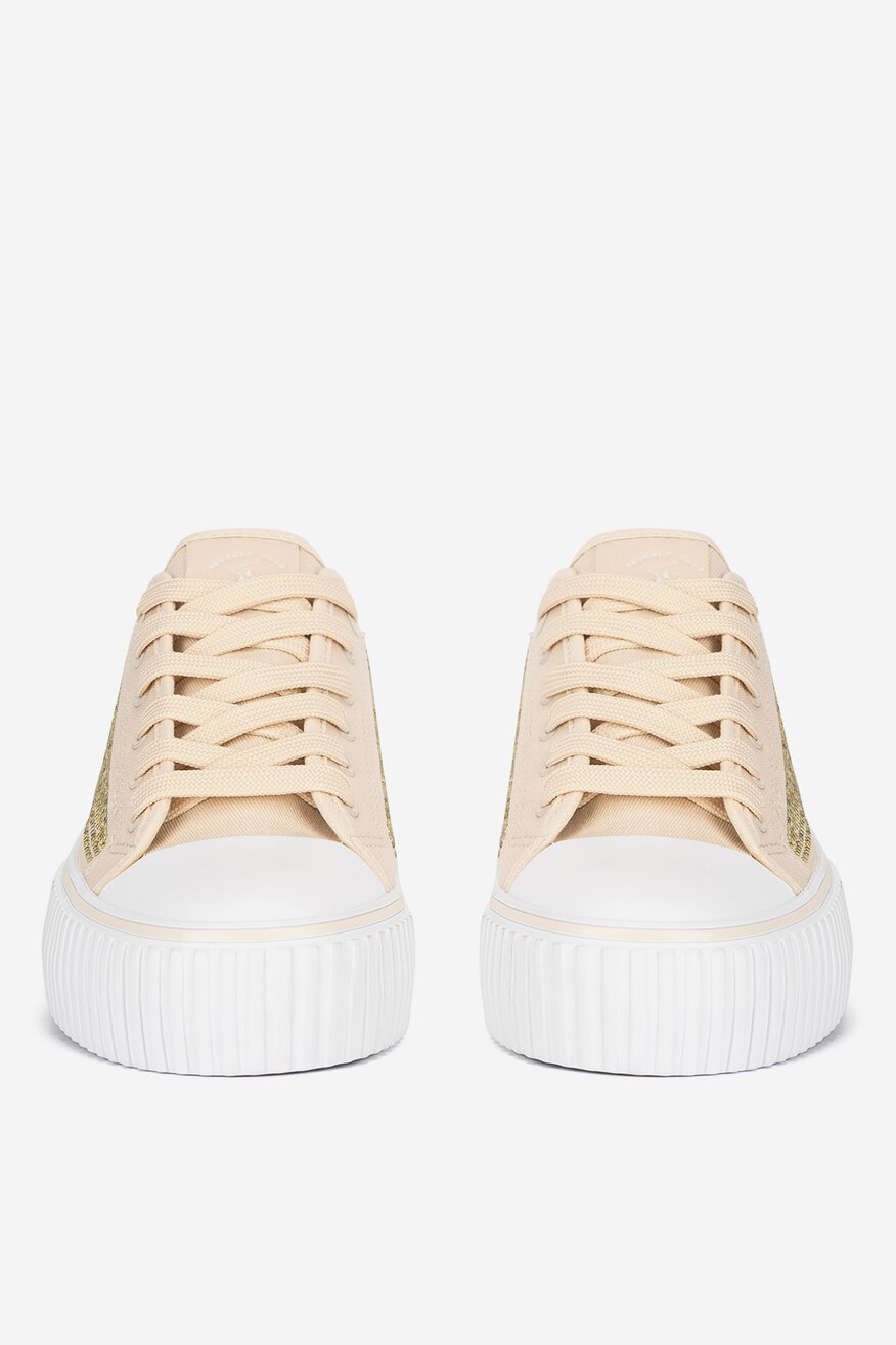 
                Plátěná obuv Beverly Hills Polo Club BÉŽOVÁ - 5905588811176