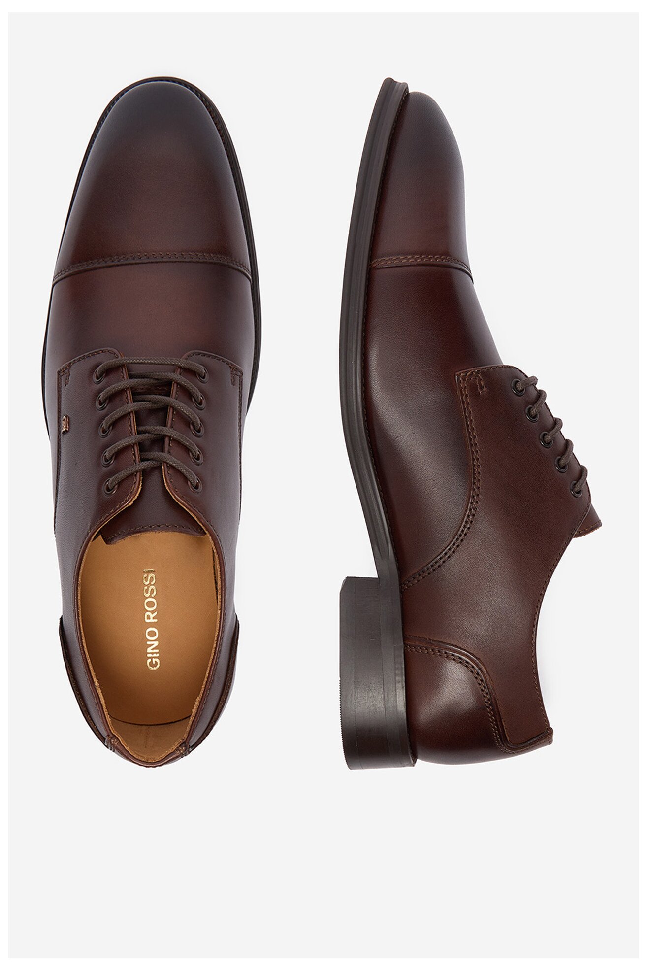 Półbuty Gino Rossi EO-MARTINO-02 125AM Brązowy