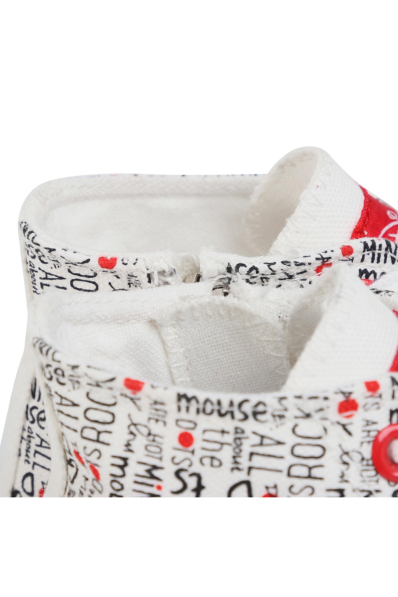 Vászoncipő Mickey&Friends CP40-SS2179DSTC FEHÉR