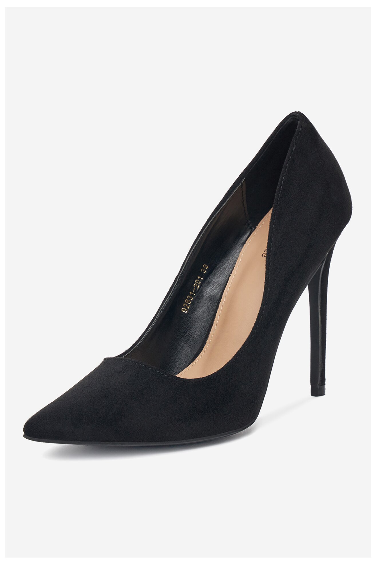 Pantofi cu toc DeeZee 92831-201-BLACK SU NEGRU