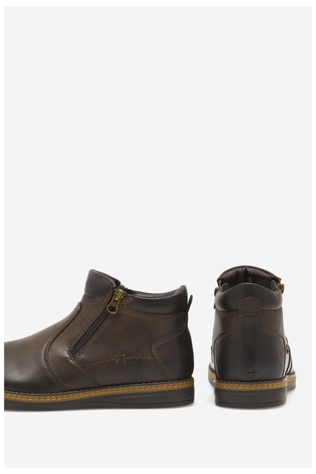 Боти Lanetti MBS-CARDIFF-10 ТЪМНОКАФЯВ