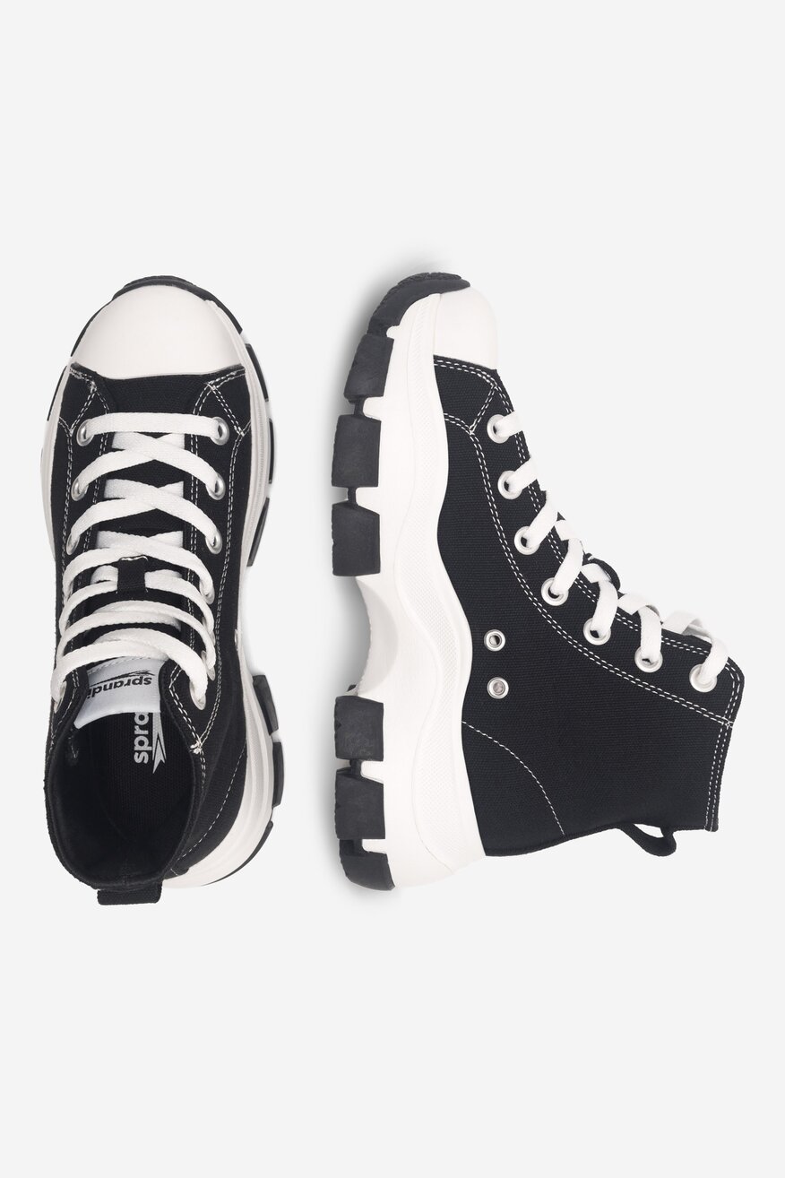 Pantofi pânză Sprandi NEGRU - 5905588760733