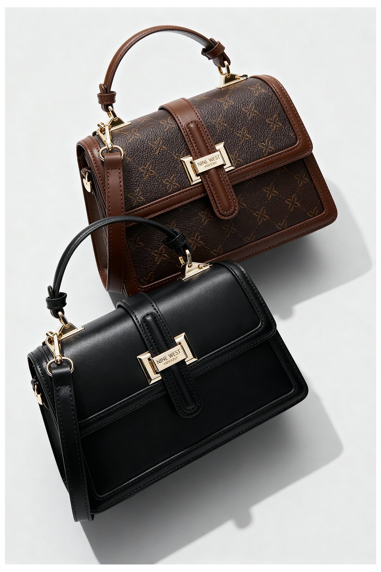 Torebka NINE WEST EO-COLORADO-LDA8309 Brązowy