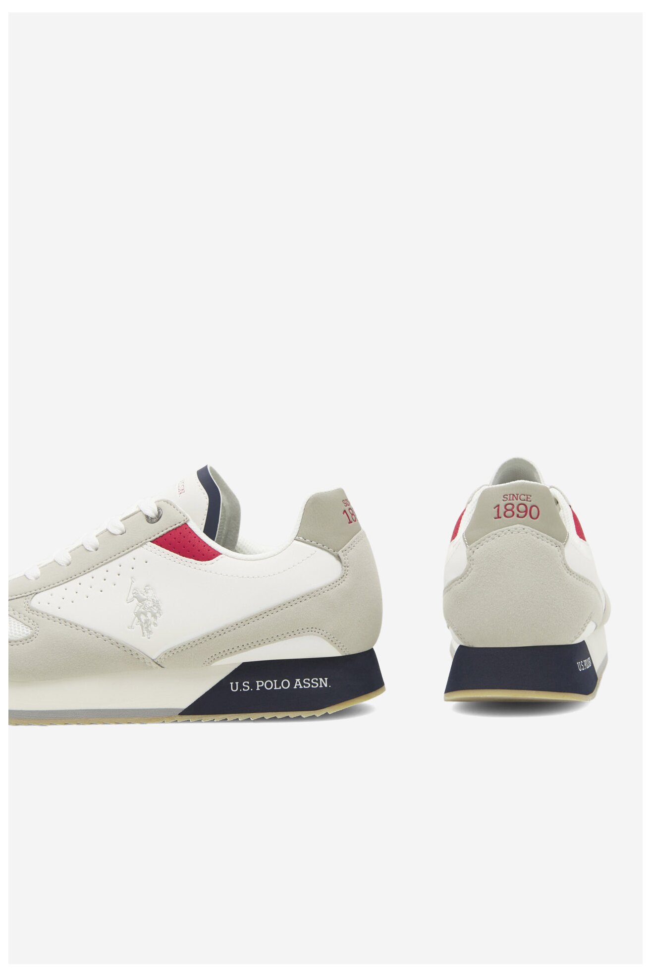 Tornacipő U.S. POLO ASSN. NOBIL003G FEHÉR