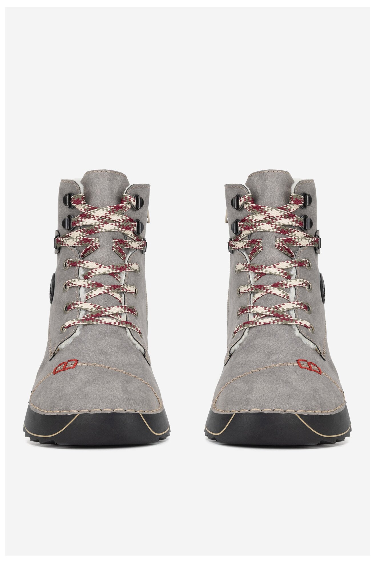 Боти Rieker 51544-64 СИВ