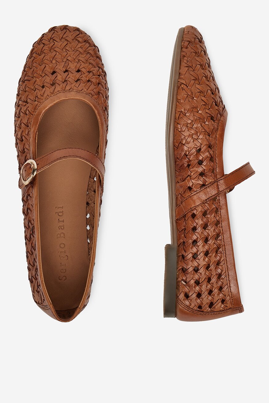 Балетки Sergio Bardi ВЕРБЛЮЖИЙ - 5906751005408
