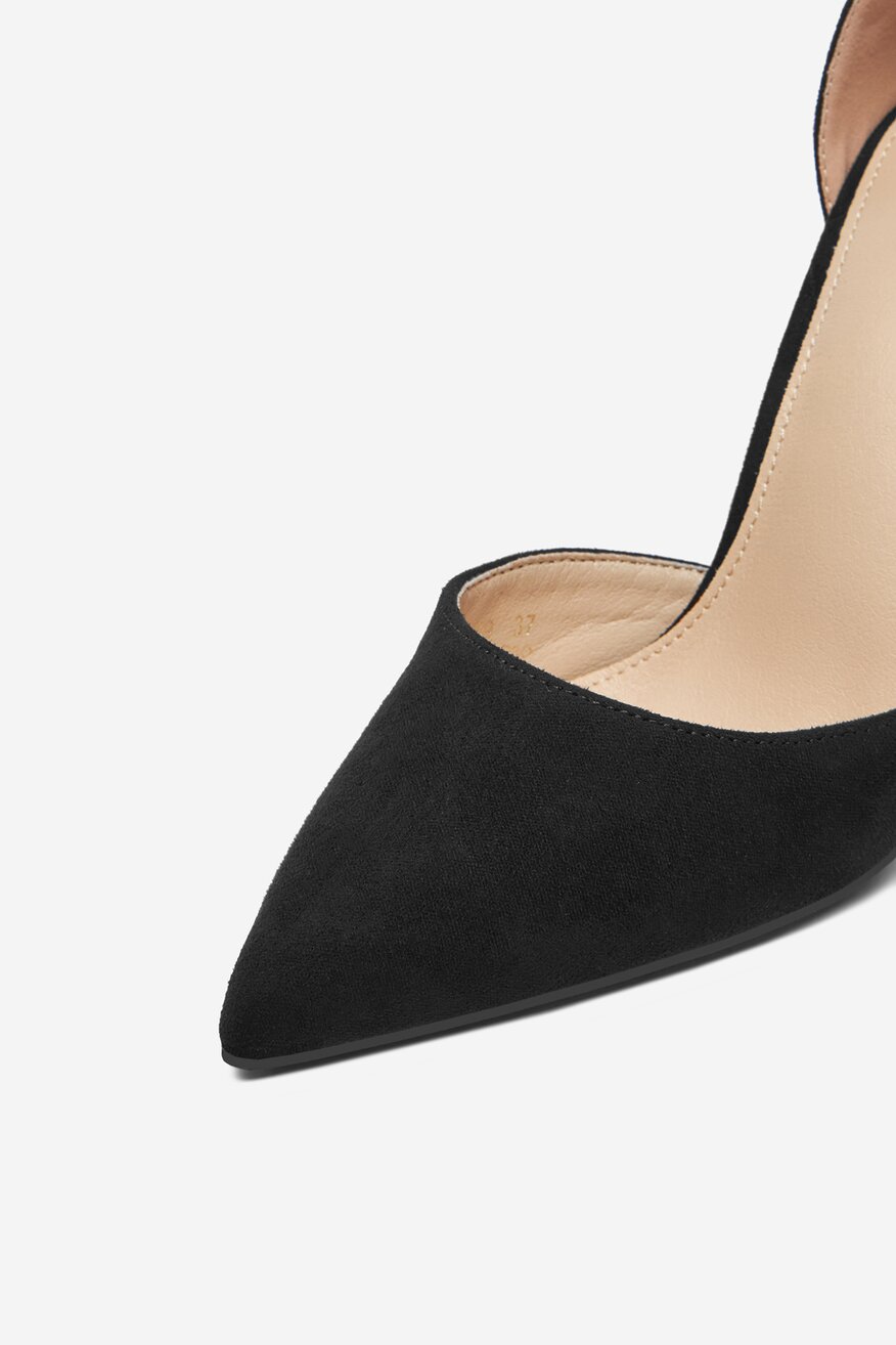 Pantofi cu toc DeeZee NEGRU - 5906751076422