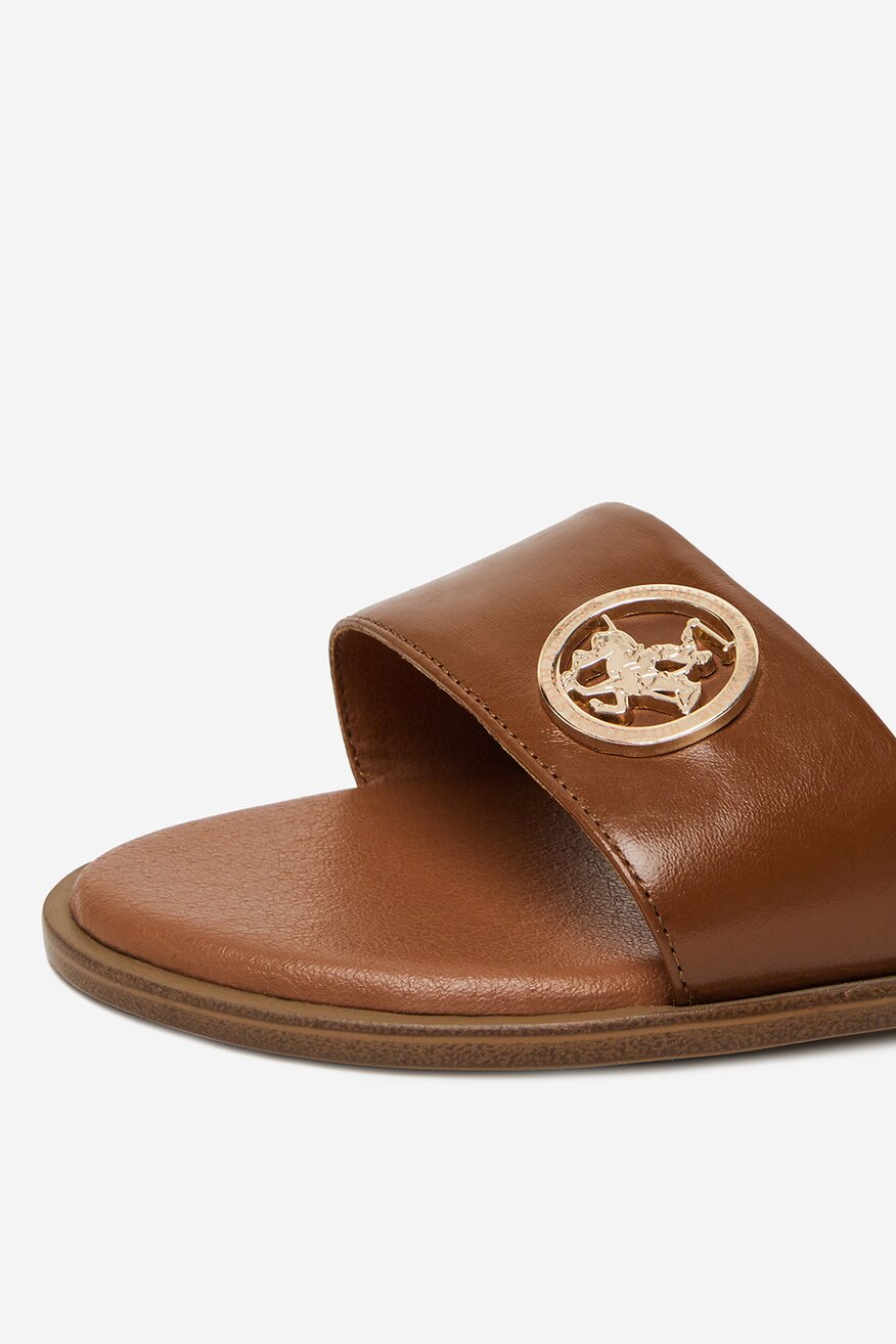 
                Beverly Hills Polo Club - Sandały skórzane - 5906751170144