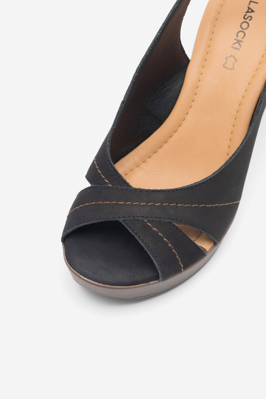 
                Szandál Lasocki FEKETE - 5905588484929