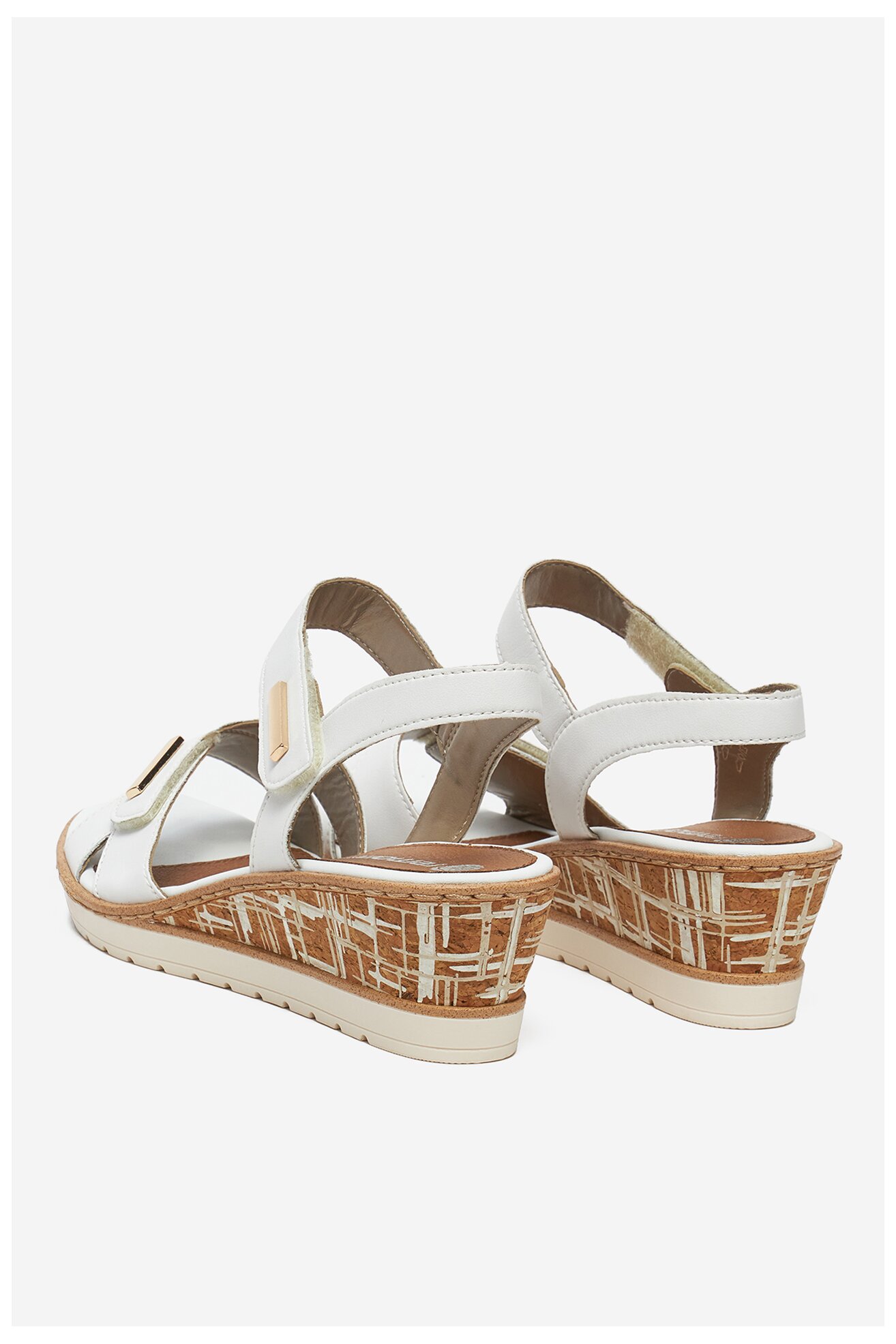 Sandały Remonte CEO-R6266-80 Biały