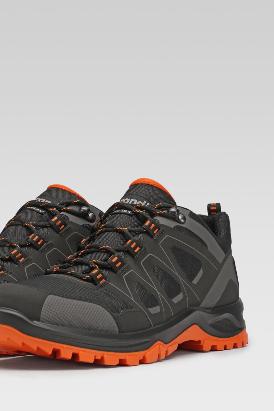 
                Sprandi Outdoor Performance - Obuwie sportowe czarne sznurowane - 5903698652542