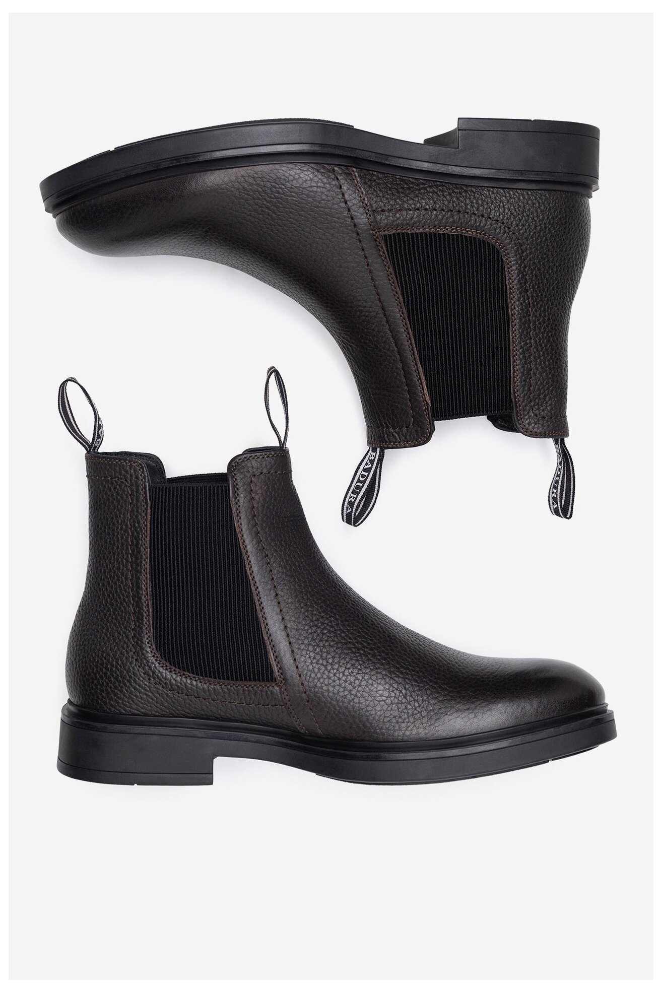 Botki Badura JAMES-04 MI08 Brązowy