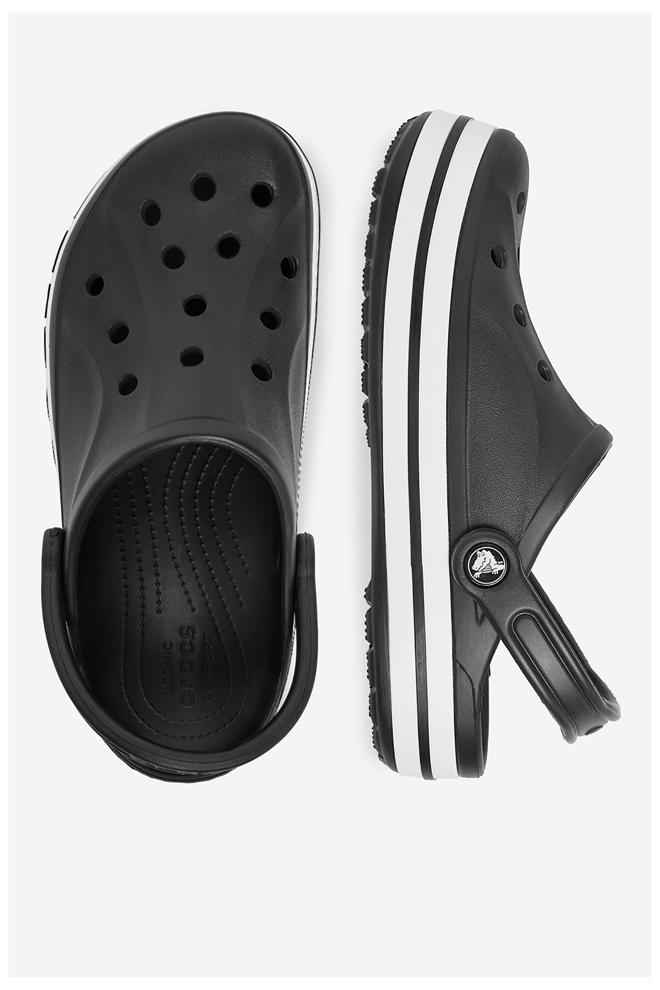 Klapki basenowe Crocs C-BAYABAND CLOG 205089-066 Czarny