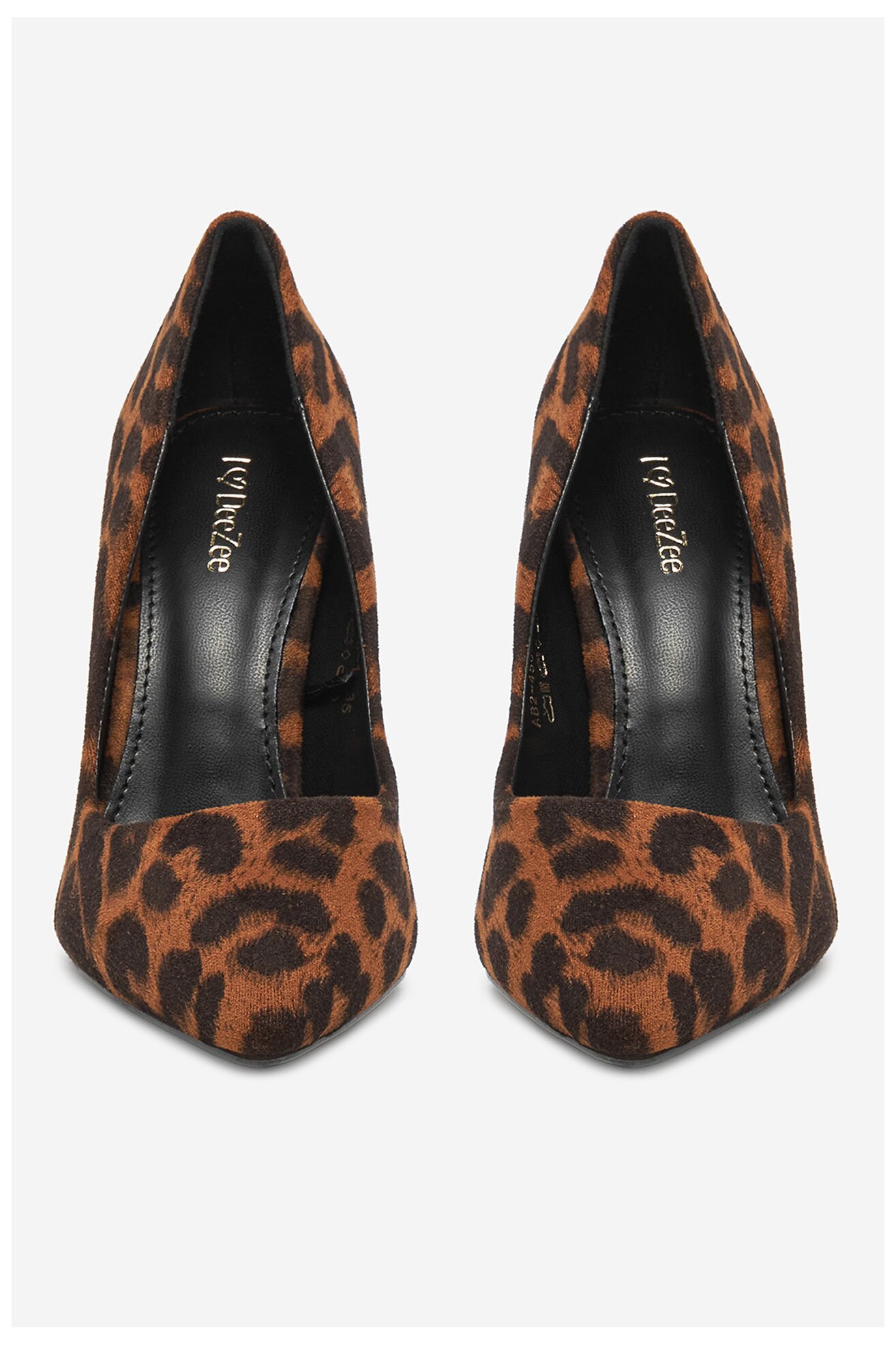 Lodičky DeeZee AB-4503-1 HNĚDÁ