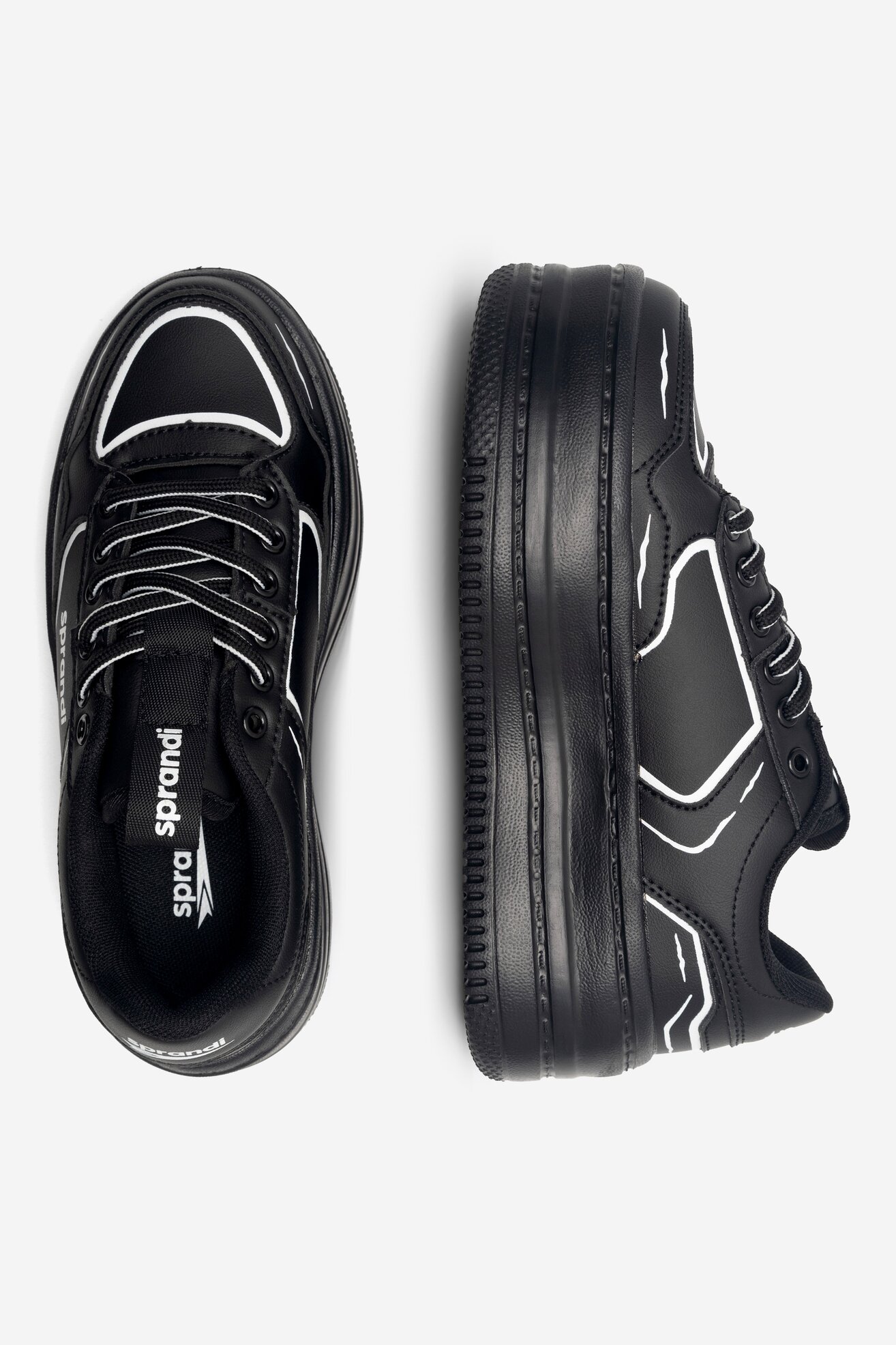 Obuwie sportowe Sprandi WP40-22168Y. Czarny