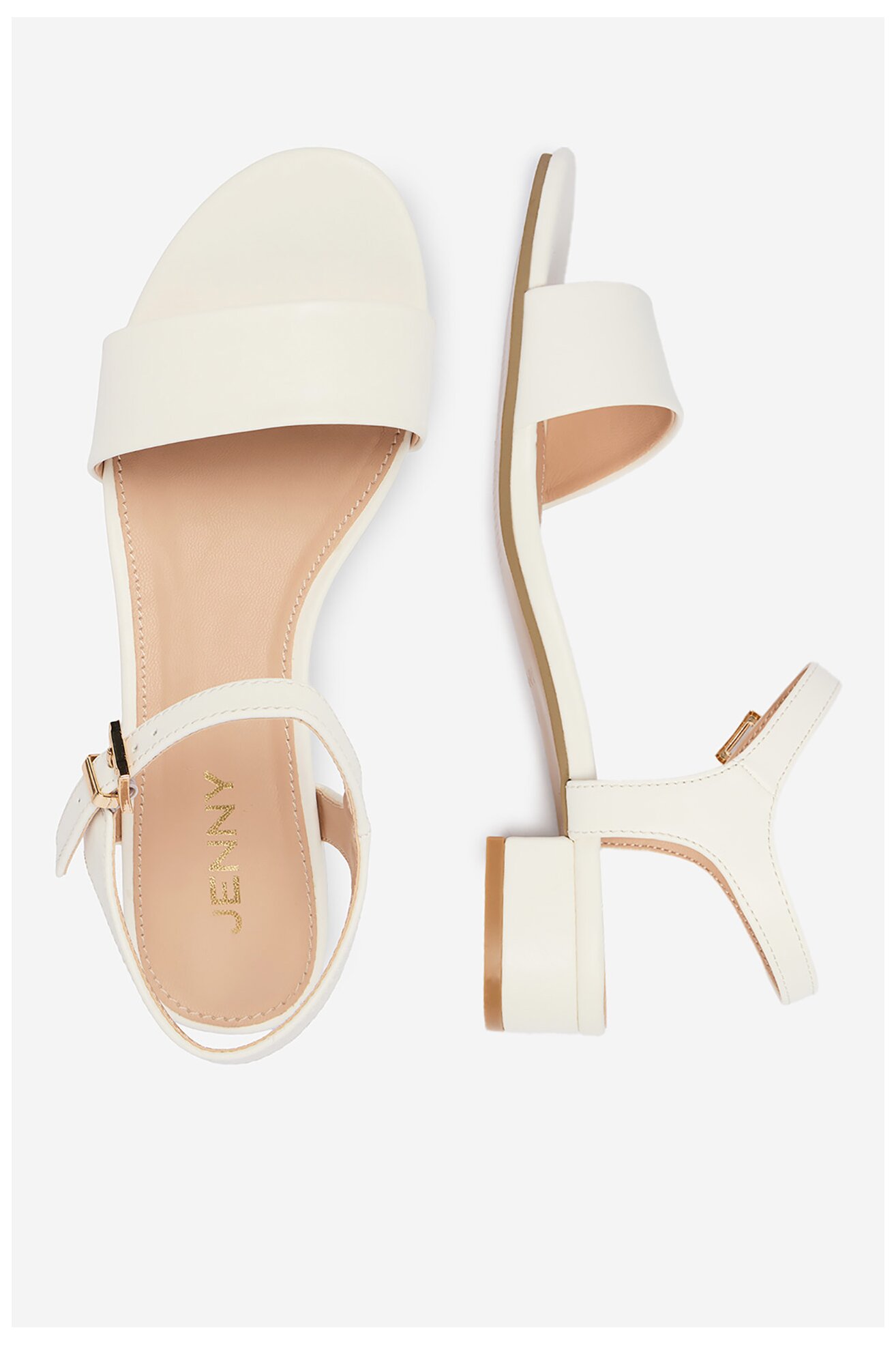 Sandały Jenny CEO-WS21167-01 Biały