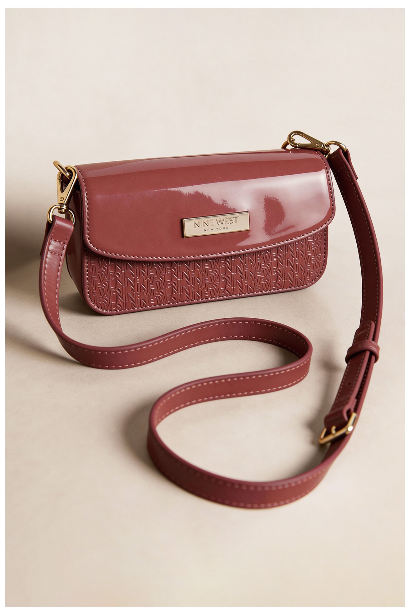 Дамска чанта NINE WEST CEO-MISSISIPI-I-LDA8009 РОЗОВ