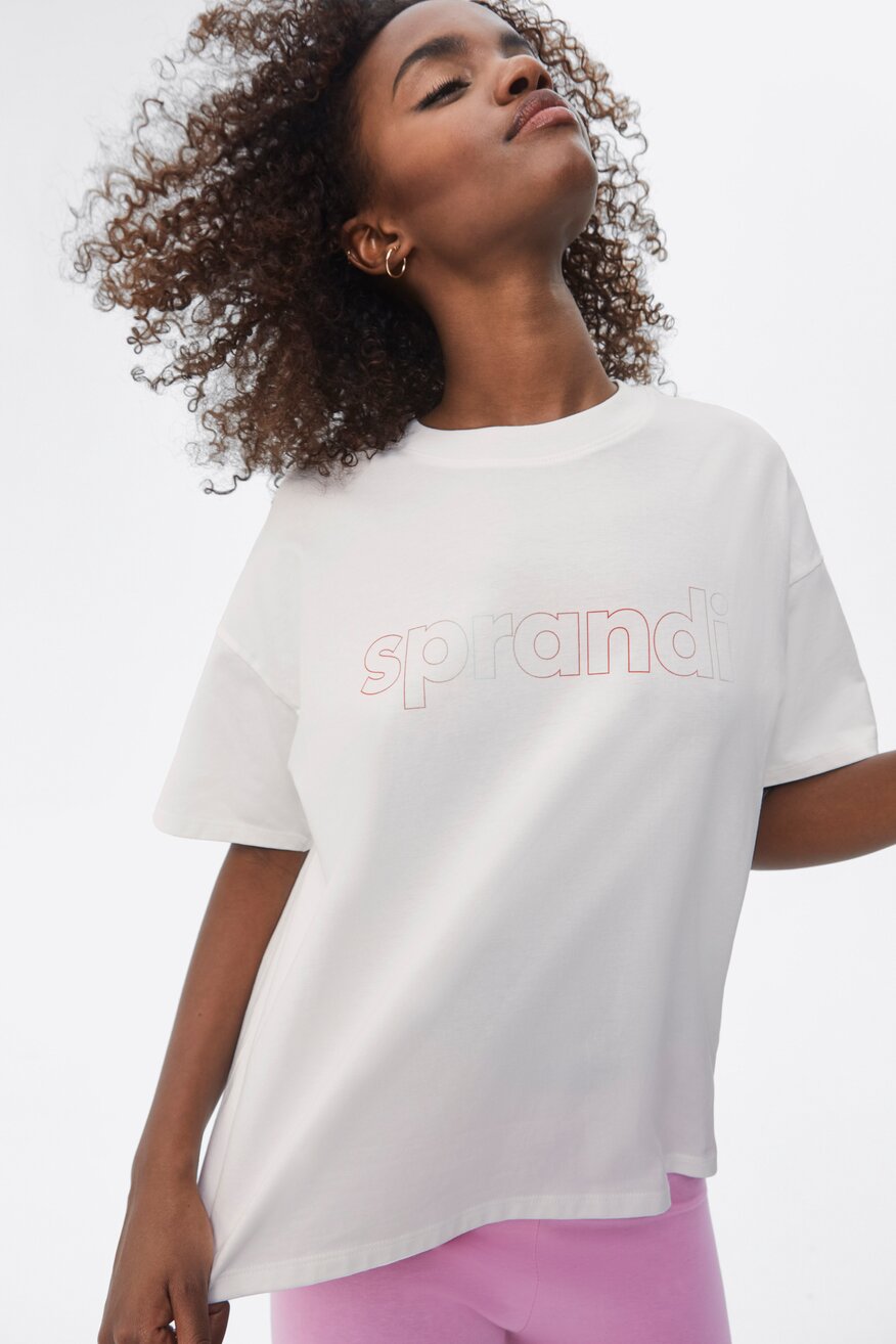 Sprandi - T-shirt biały - 2230020925313