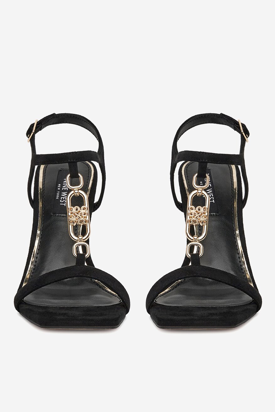 Sandály NINE WEST ČERNÁ - 5906751018606