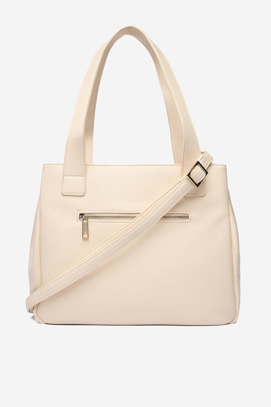 
                        Дамска чанта Lasocki CEO-LSK-L-011-09 СЛОНОВА КОСТ - 5906751521441