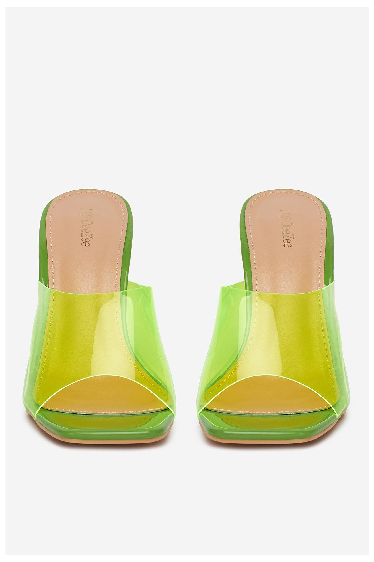 Klapki DeeZee ZALHT-01 Zielony