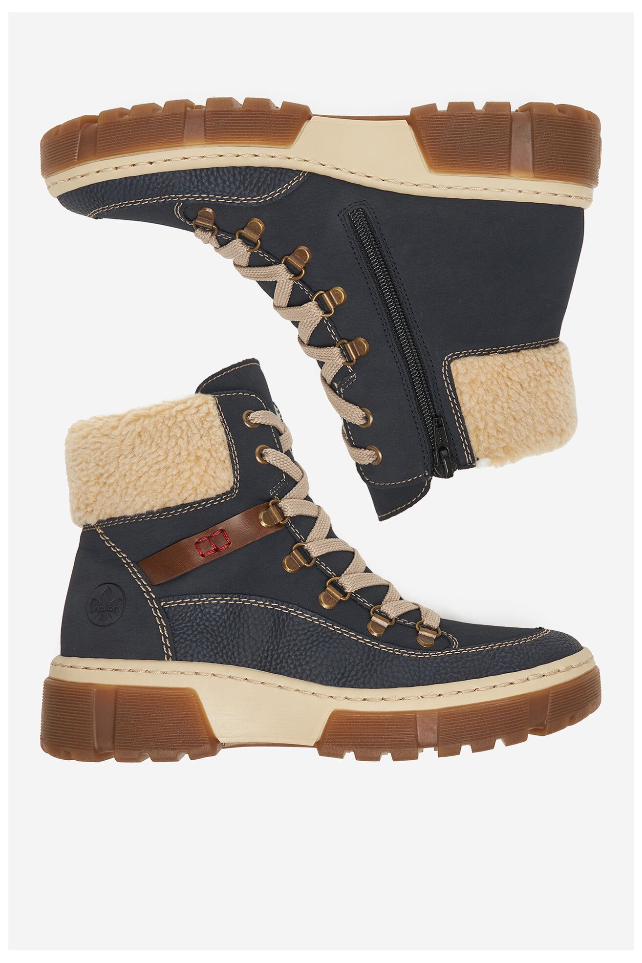 Ghete Rieker CEO-X8638-14 ALBASTRU