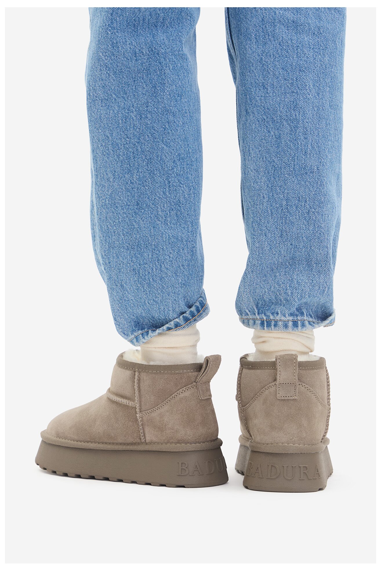 Botki Badura WFA3080-4 Szary