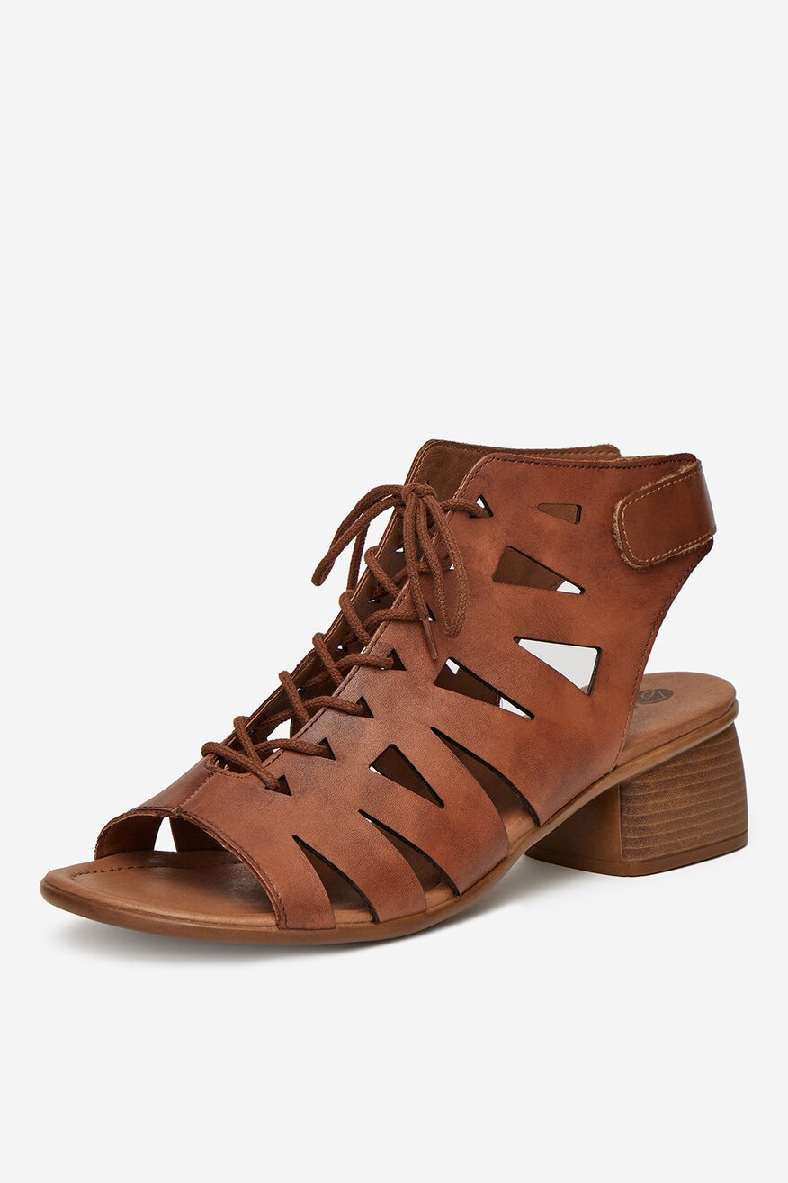 Remonte - Sandały skórzane - 5906751738665