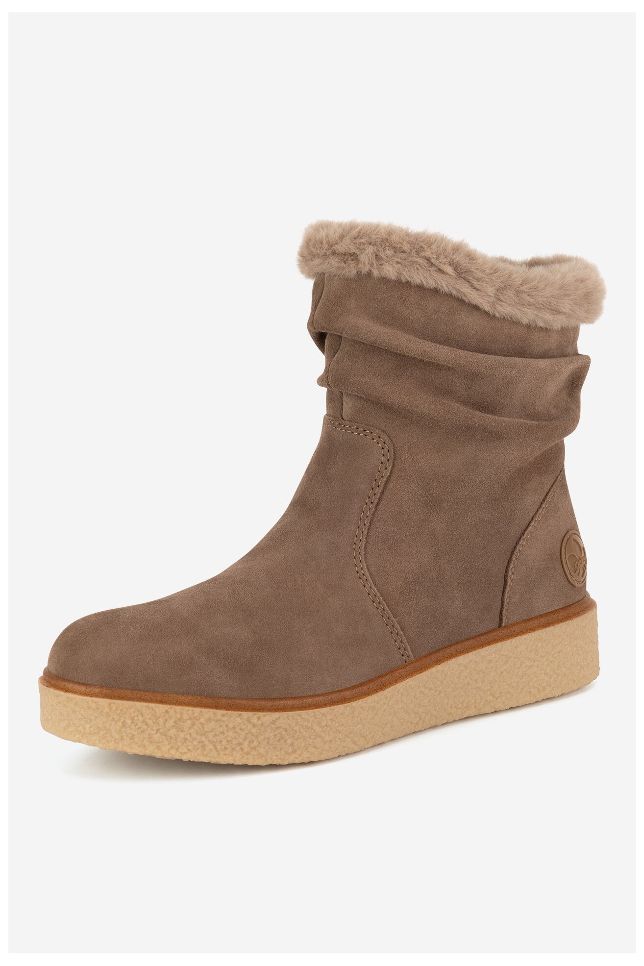 Botki Rieker Y0070-24 Brązowy