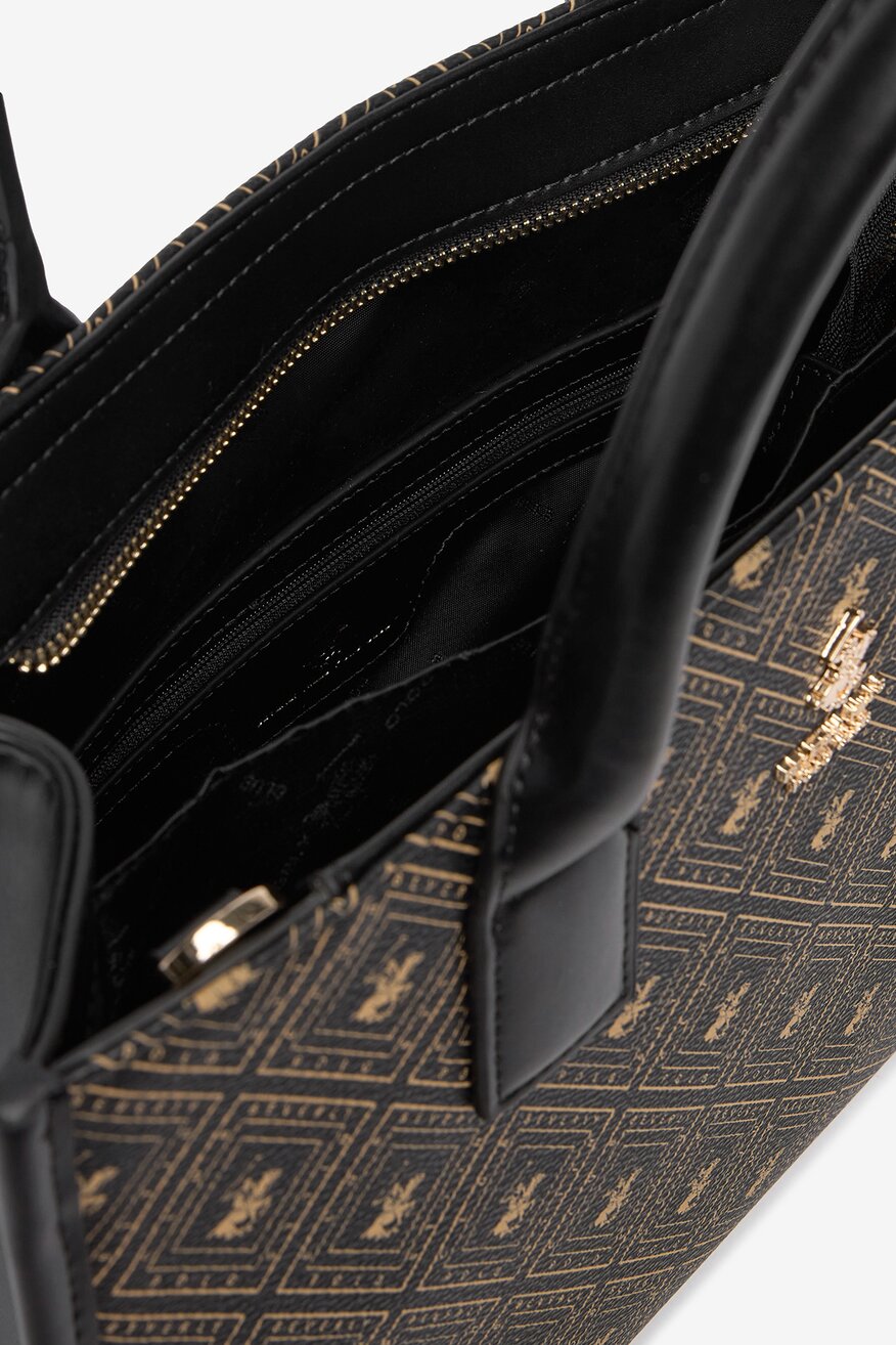 Дамска чанта Beverly Hills Polo Club ЧЕРЕН - 5906751618974