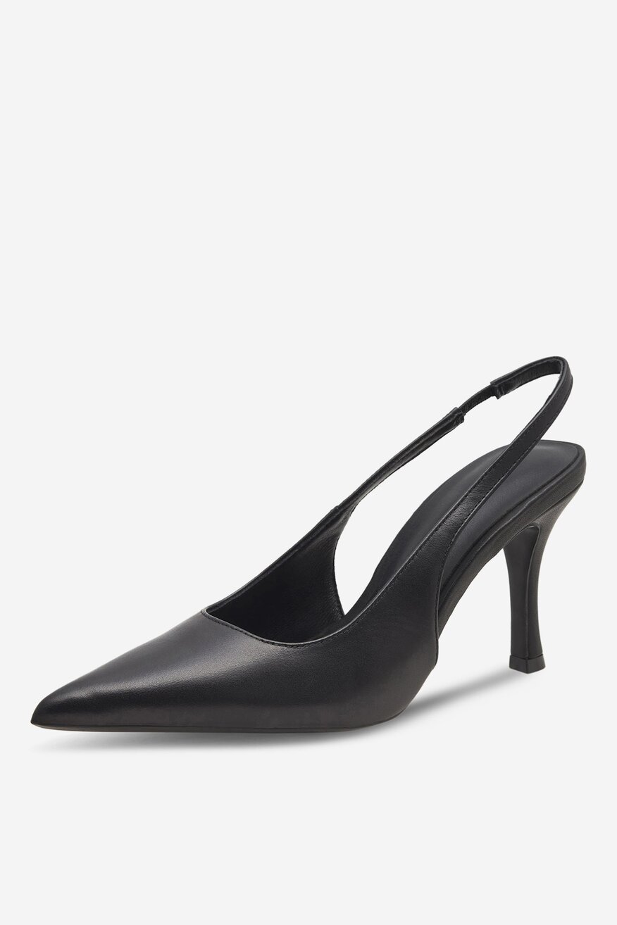 
                Lasocki - Czółenka skózane z odkrytą piętą - 5905588300847