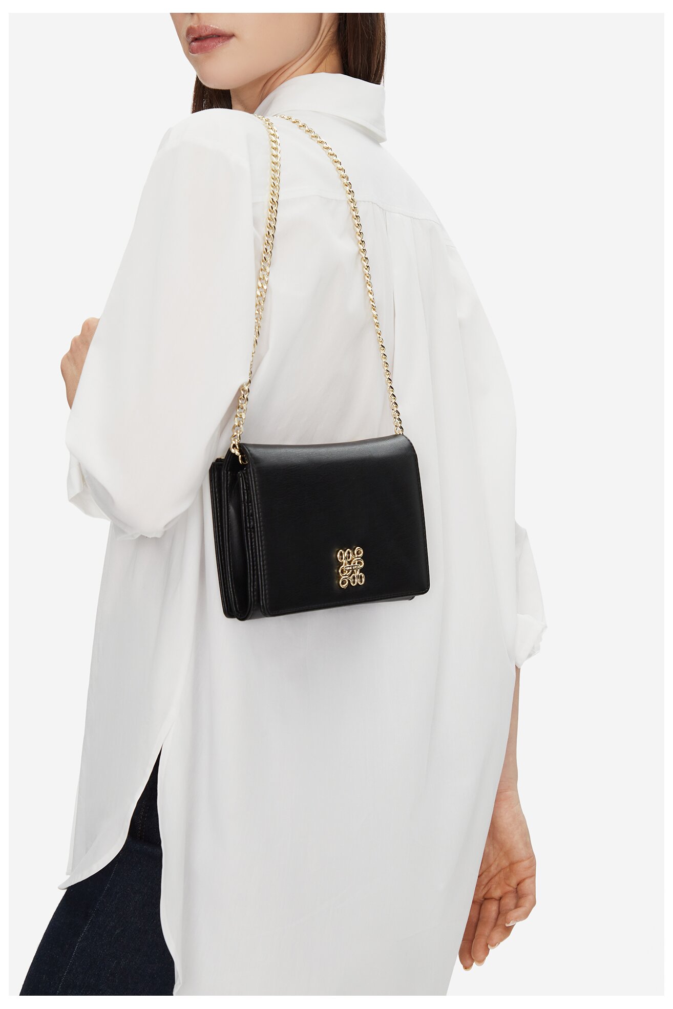 Сумка З Ремінцем NINE WEST RZ-01 NW ЧОРНИЙ