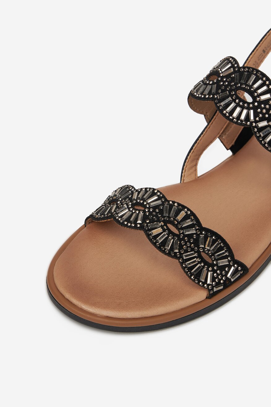 Sandale Clara Barson NEGRU - 5904862307695