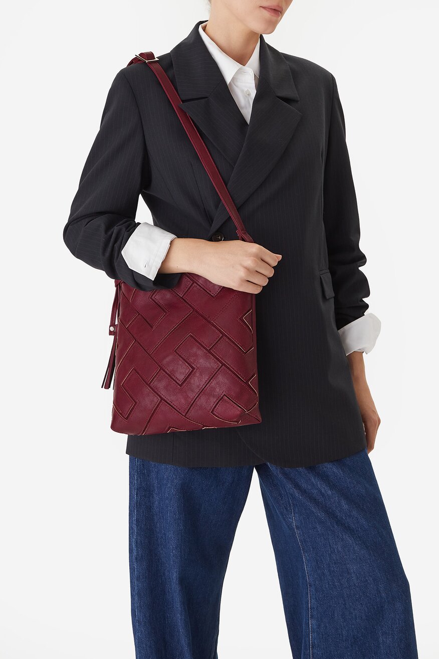 
                Kézitáska Lasocki BORDÓ - 5906751332658