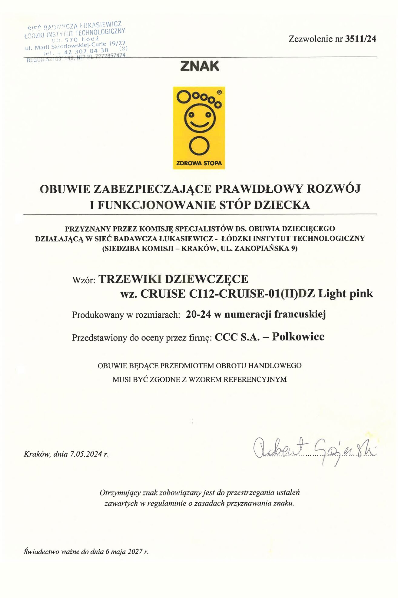 Trzewiki Lasocki Kids CRUISE CI12-CRUISE-01(II)DZ Różowy