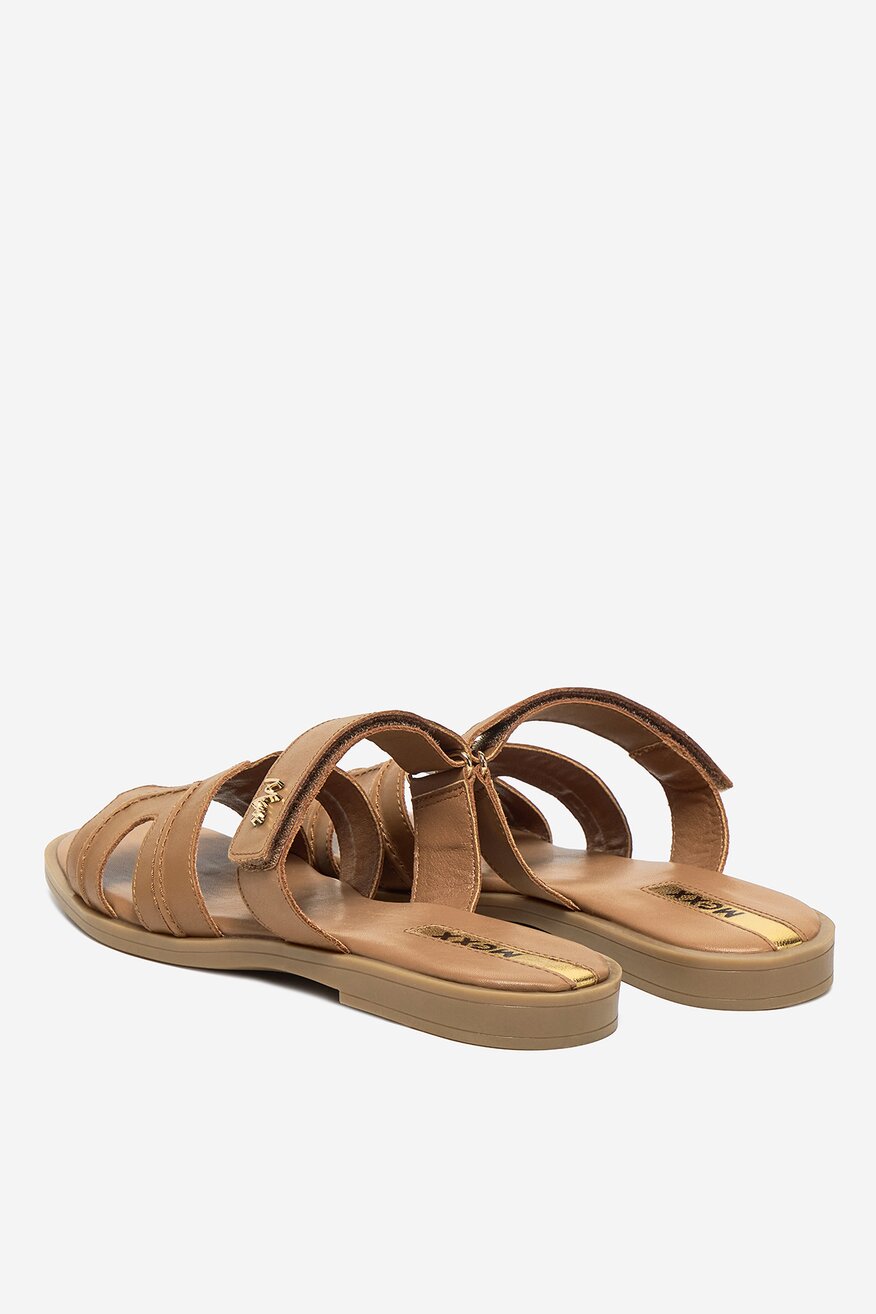 Mexx - Klapki skórzane - 5906751158692
