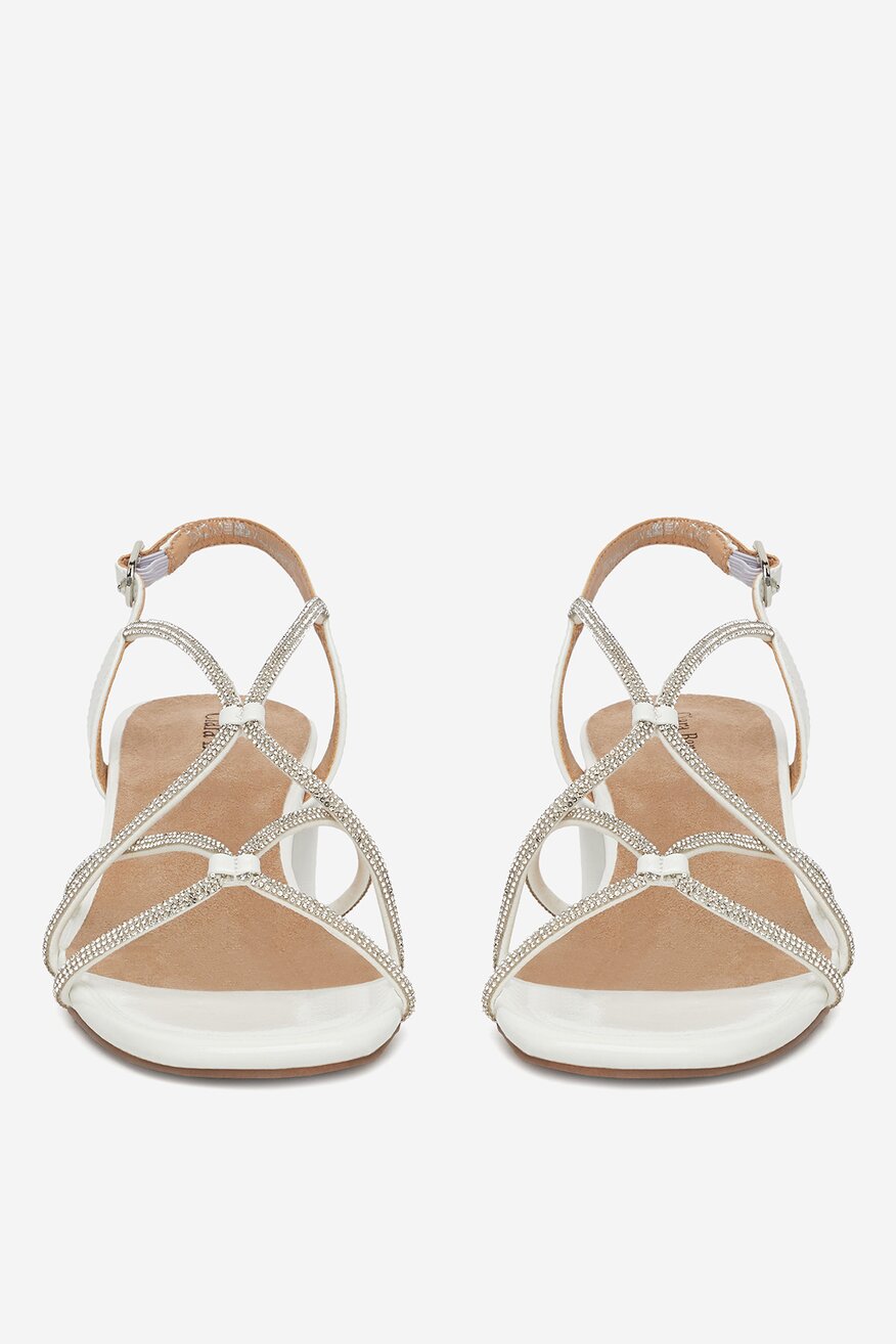 Sandály Clara Barson BÍLÁ - 5903698730141