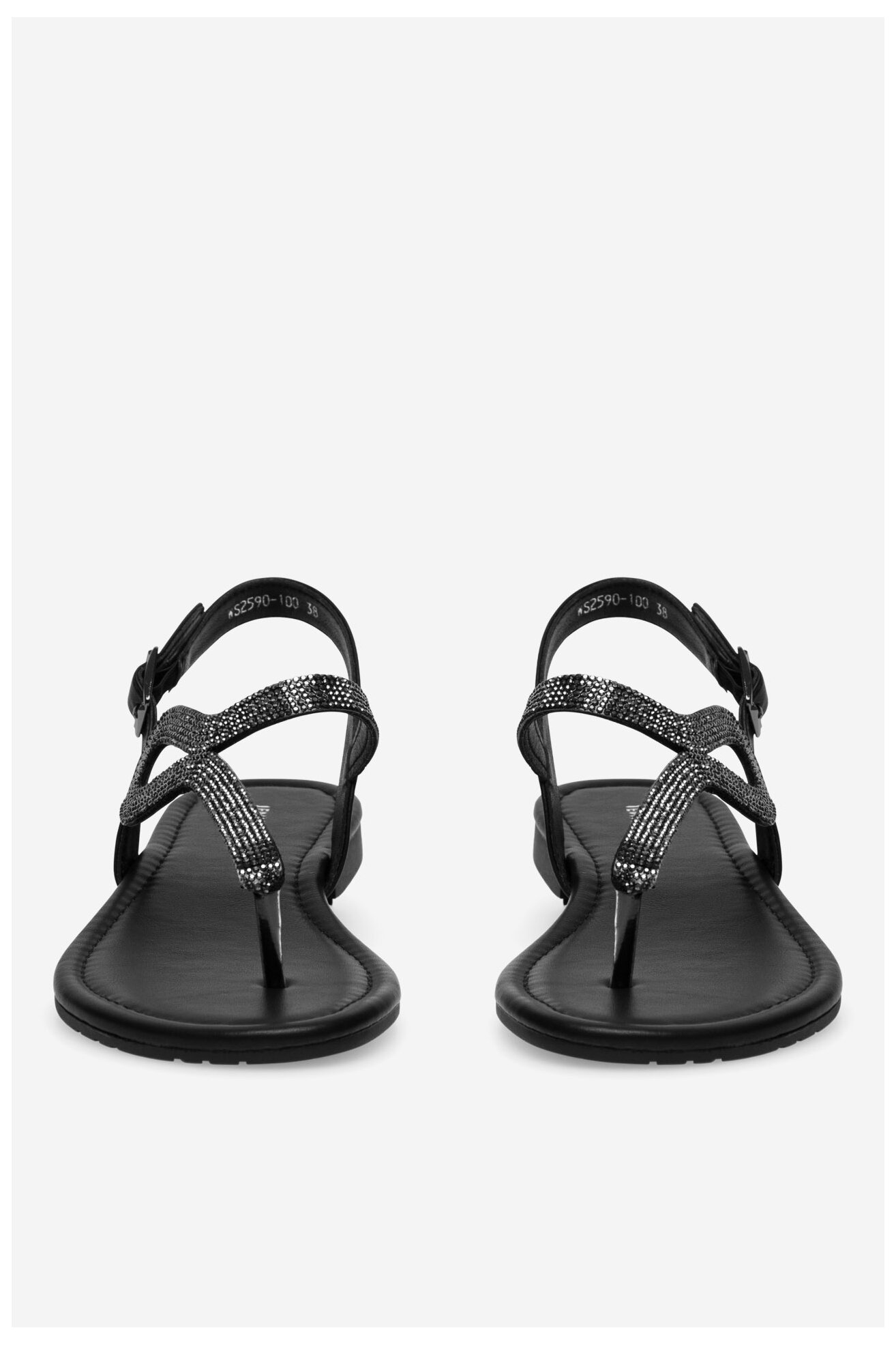 Sandały Jenny Fairy WS2590-100 Czarny