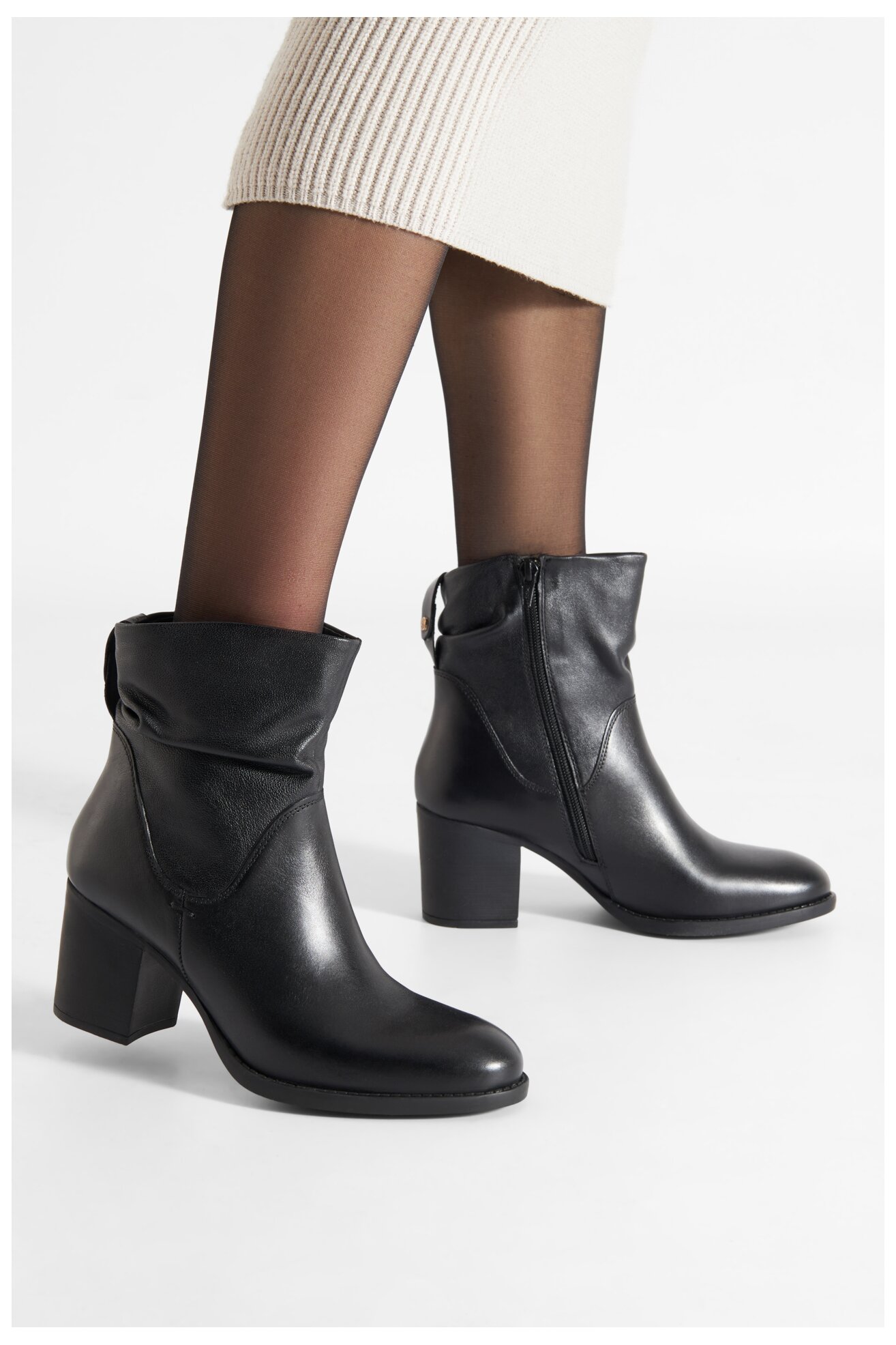 Bokacsizma Lasocki WI23-RUTH-05 FEKETE